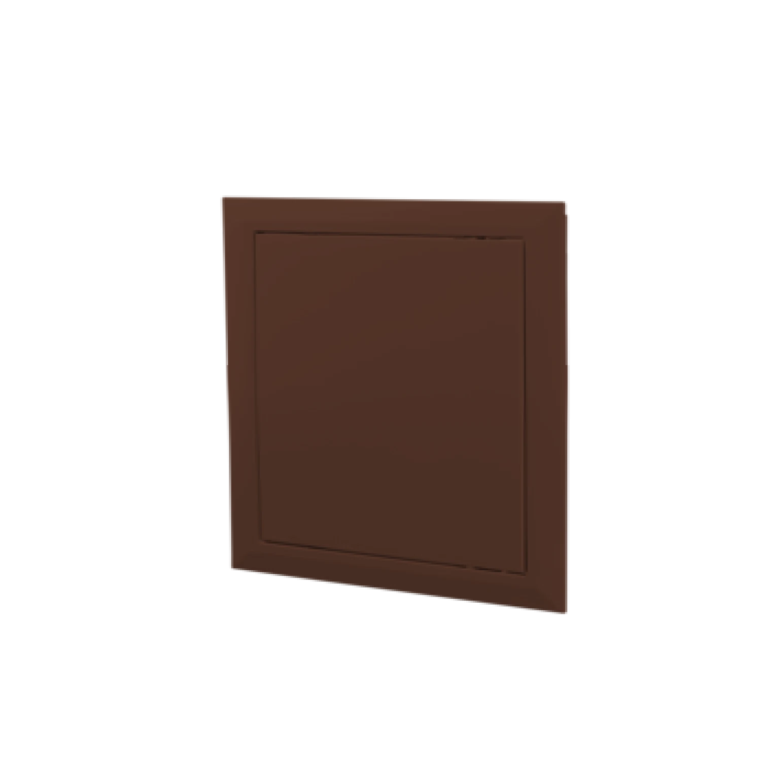 Изображение товара НашВент Дверца Д 150х150 коричневая вентиляционная пластиковая дверь