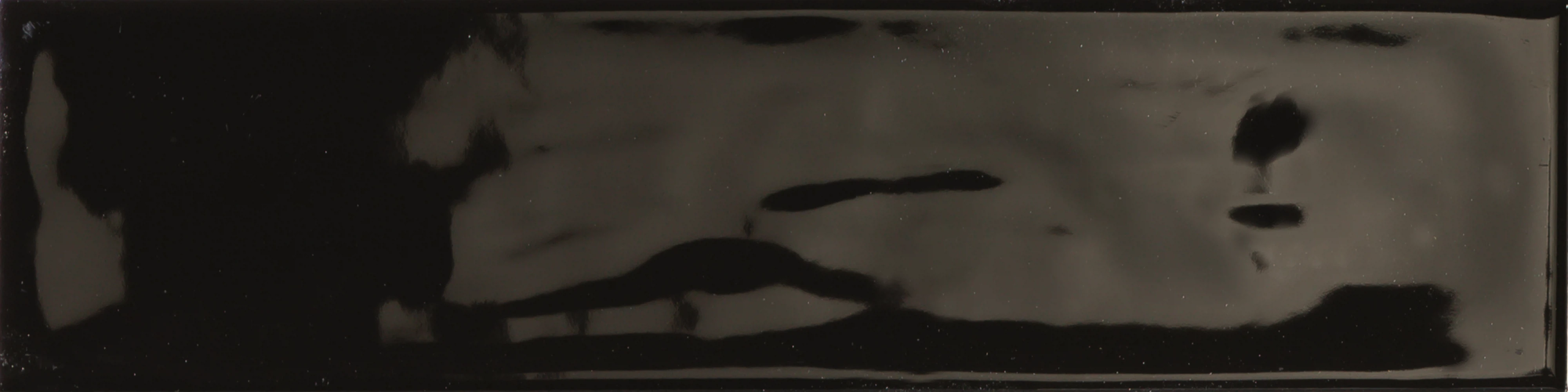 Изображение товара Керамическая плитка Pamesa Mayolica Negro 7.5x30 глянцевая для ванной и кухни