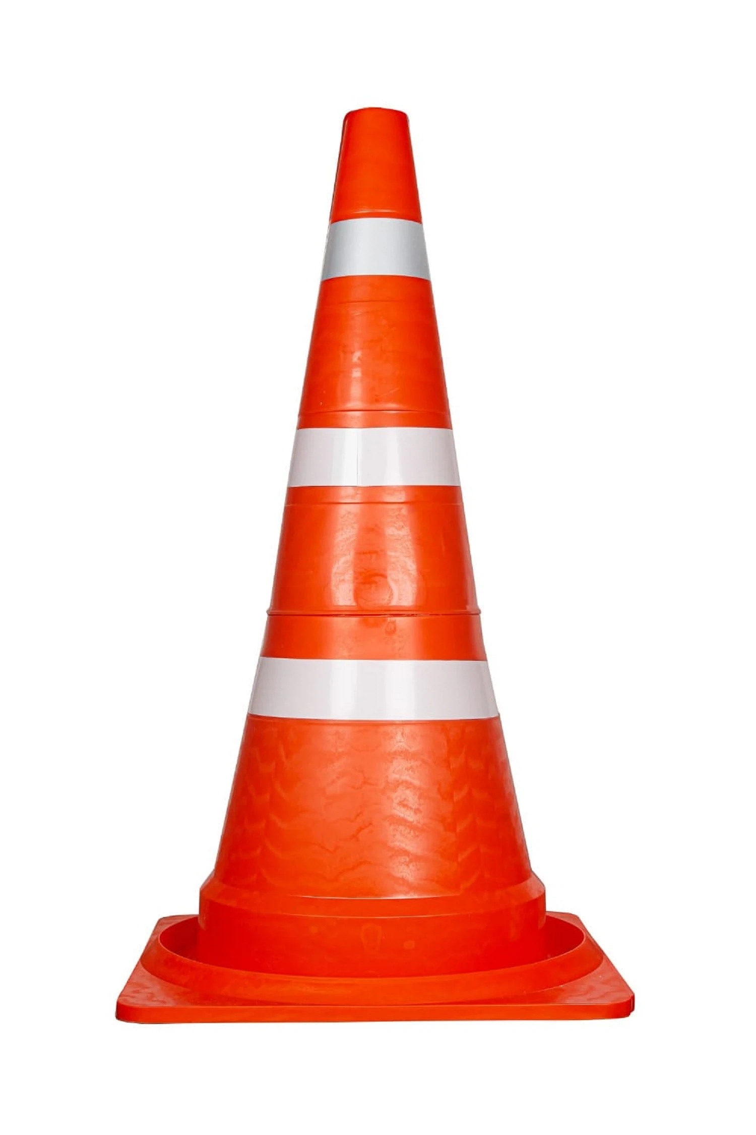 Изображение товара Дорожный конус КС-3.6 750 мм — 5 шт, оранжевые с белыми полосами