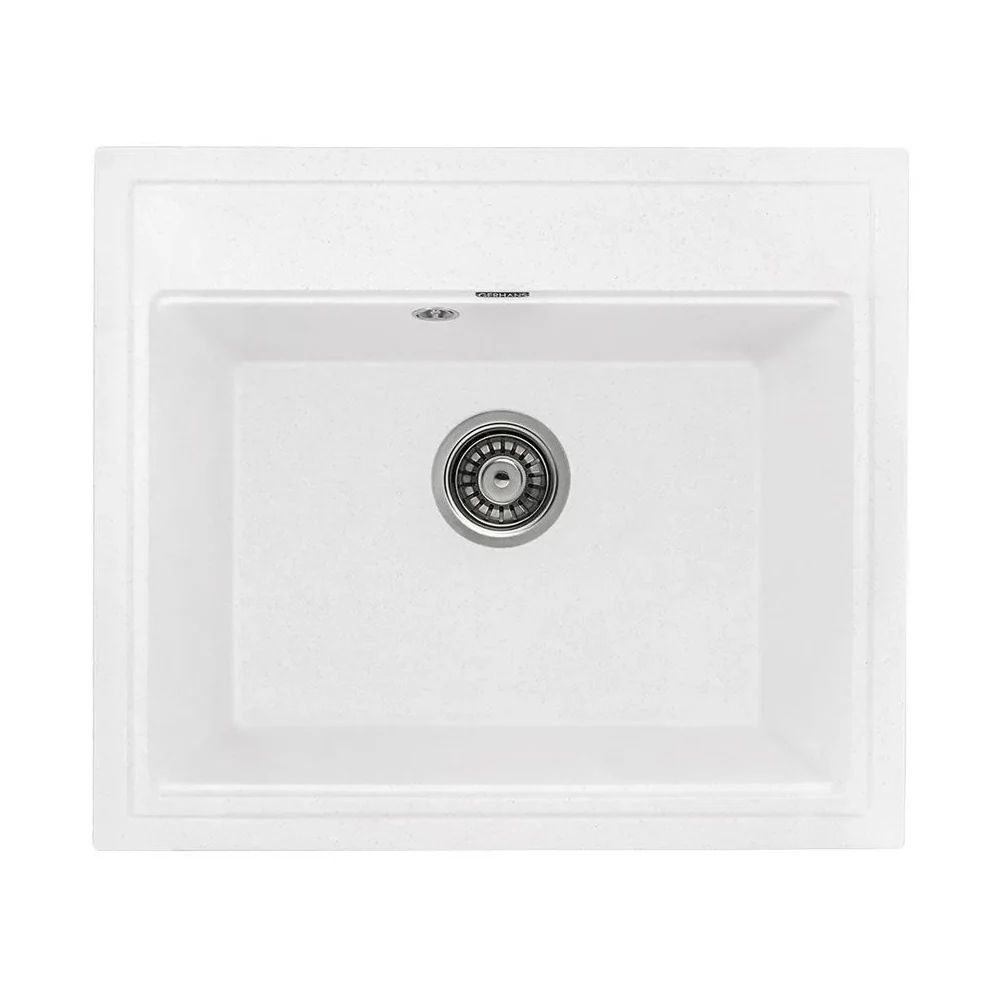 Изображение товара Мойка для кухни Gerhans A12-18 Белая 595х515 мм (Беларусь)