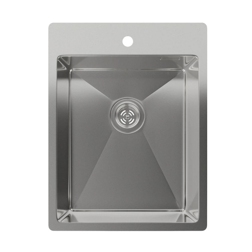 Изображение товара Кухонная мойка Rivelato Rinox 3850, нержавеющая сталь, нержавеющая сталь