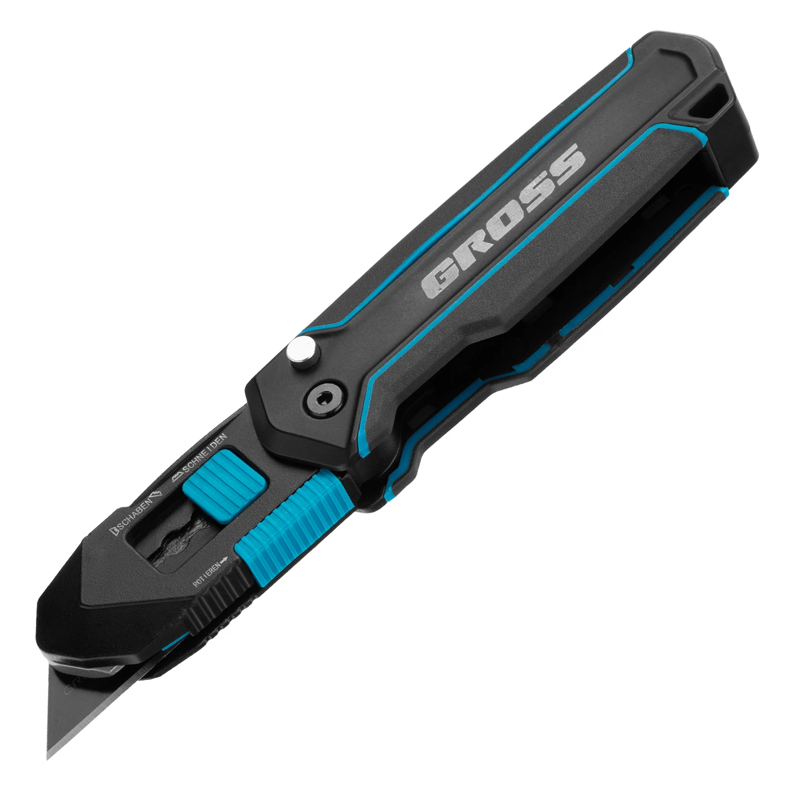 Изображение товара Многофункциональный складной нож-скребок Gross SK2, сменные лезвия 5 шт