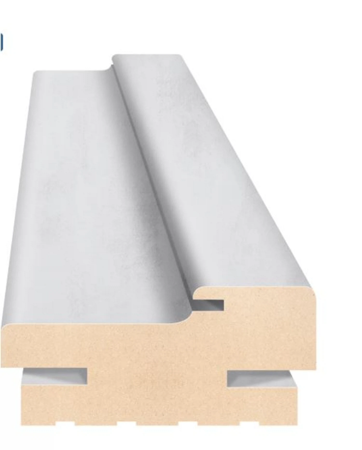 Изображение товара Коробочный брус МДФ 2065x72x32 мм ПВХ Бетон известковый бренд Бизнес Парк