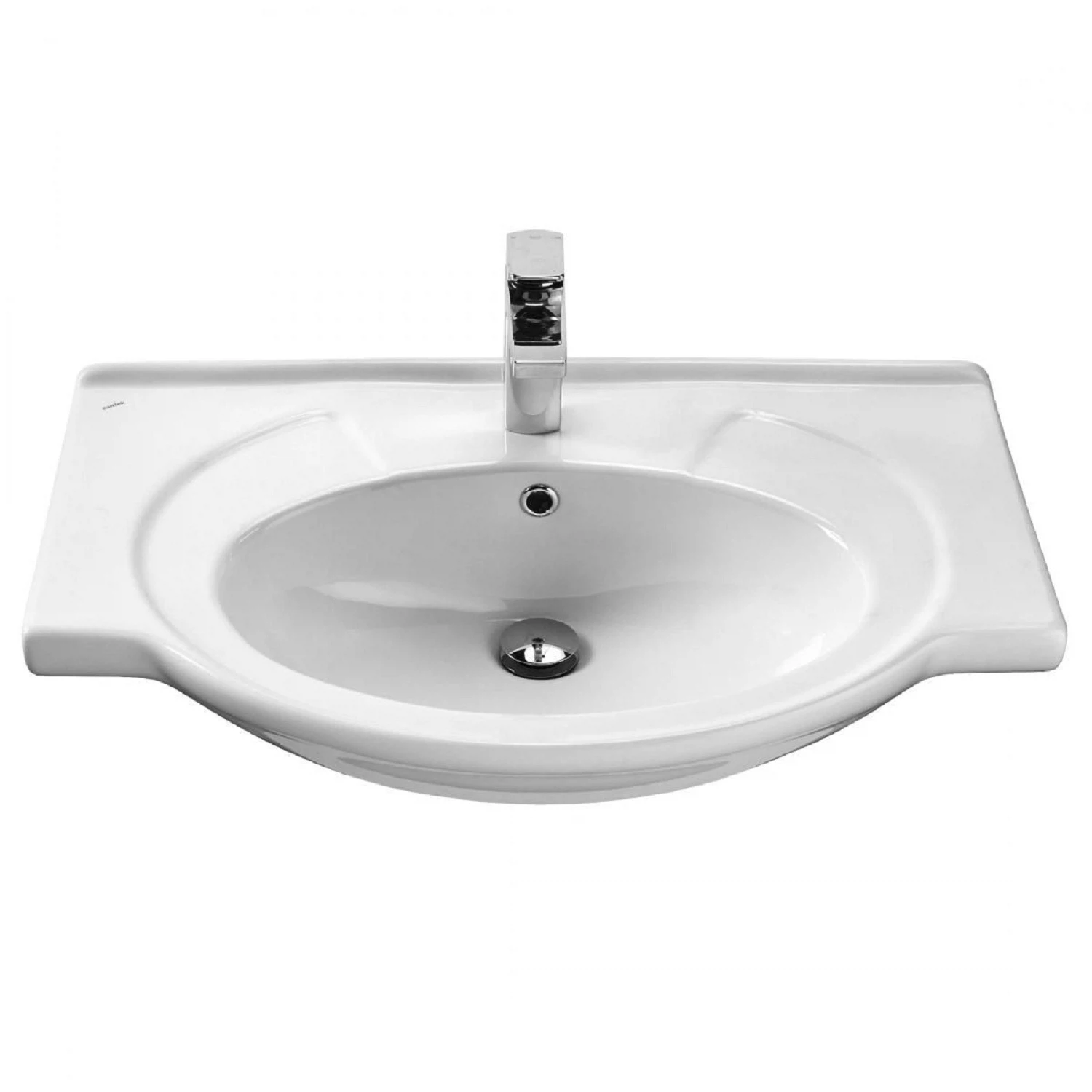 Изображение товара Керамическая раковина Santek Байкал 75 универсальный дизайн и высокая прочность