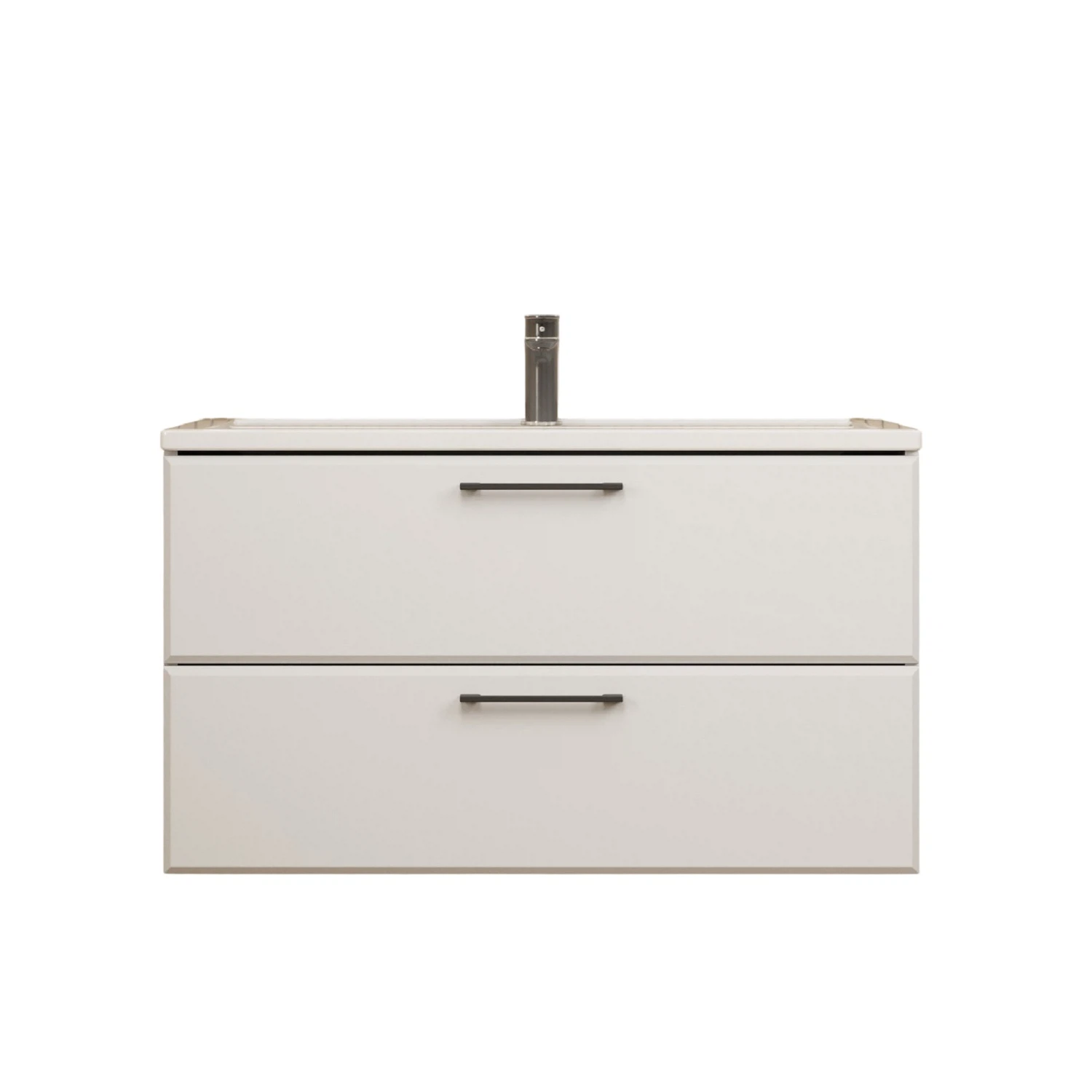 Изображение товара Тумба под раковину Uperwood Foster NEW 90 см подвесная белая влагостойкая