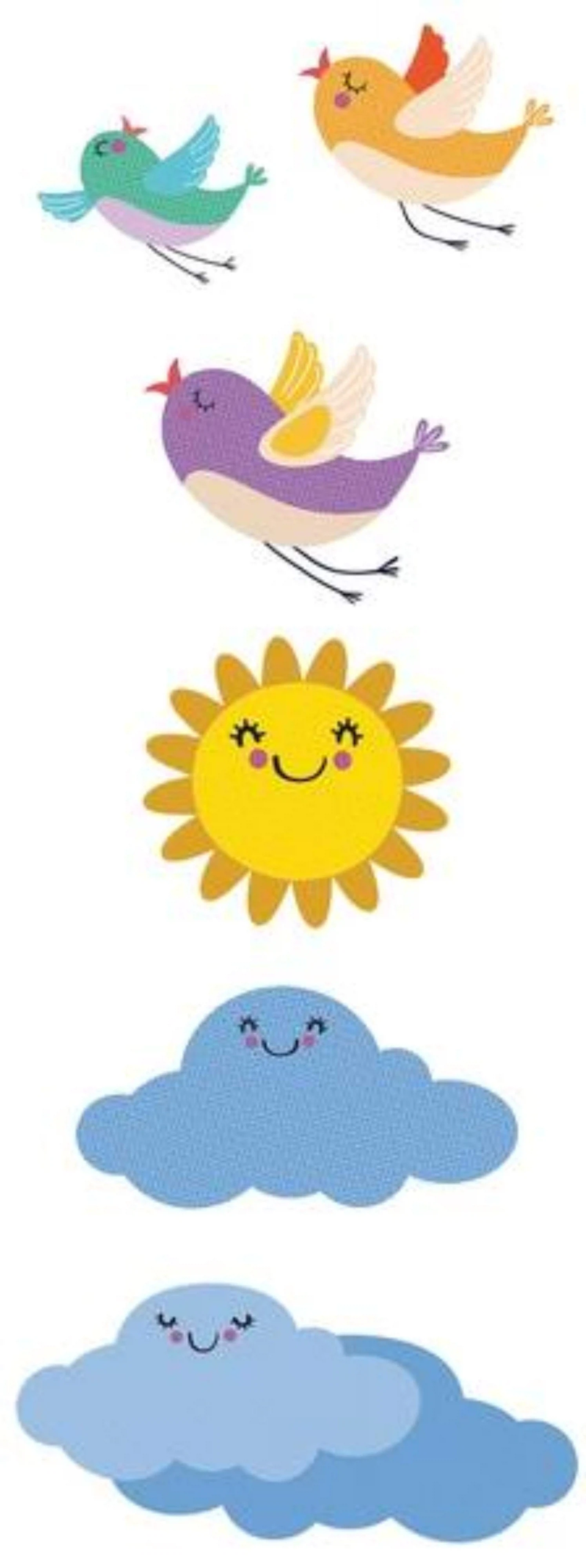 Изображение товара Керамическое панно Kids Sky с веселым рисунком для детской комнаты