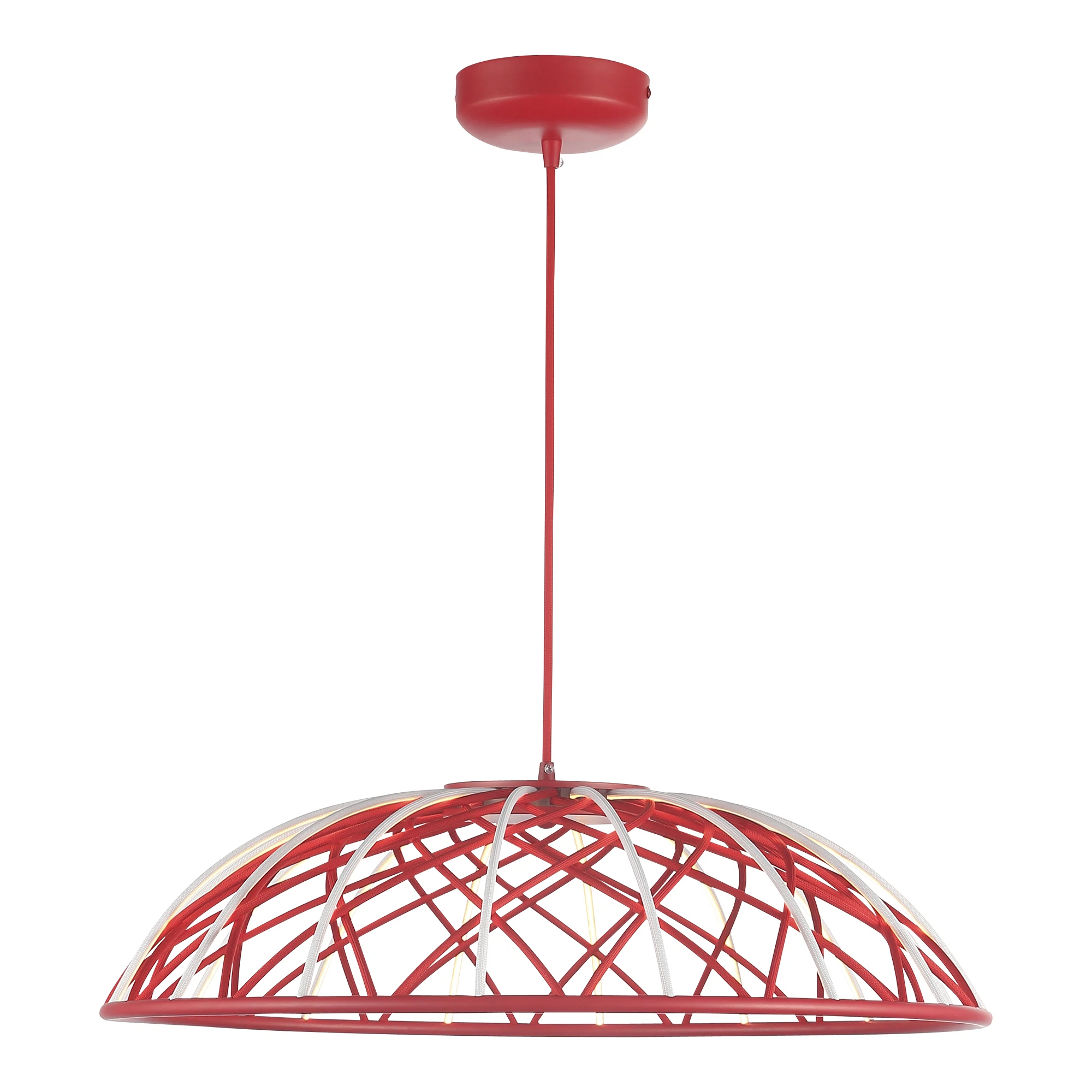Изображение товара Подвесной светильник BOUND LED 20W 3000K декоративный красный стильный