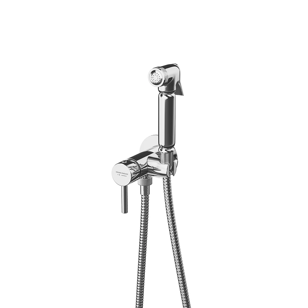 Изображение товара Смеситель с гигиеническим душем встроенного монтажа NOTA Kerama Marazzi хром