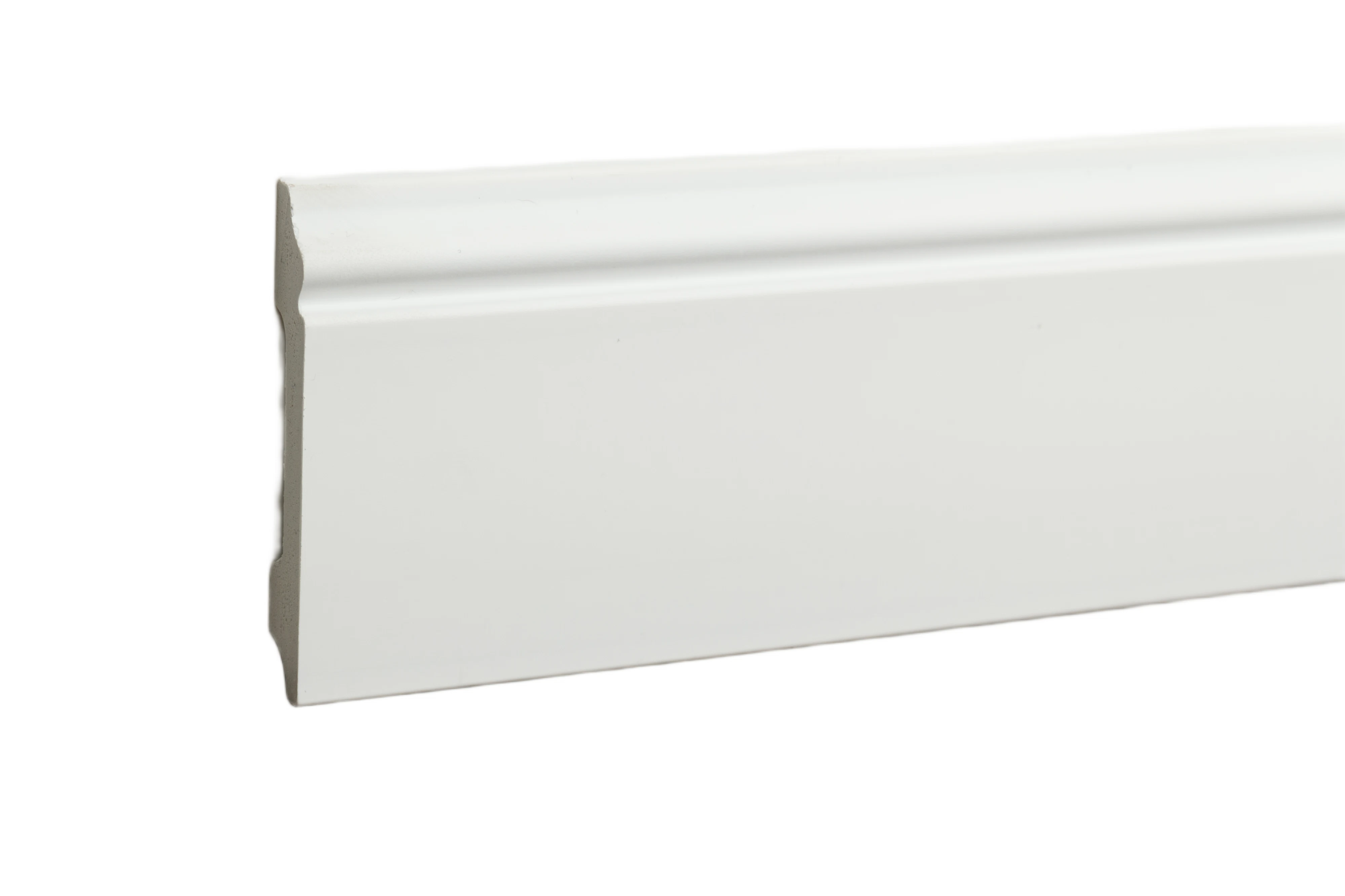 Изображение товара Плинтус дюрополимер Волшебная Палочка 80x12 мм 2 м белый для внутренней отделки