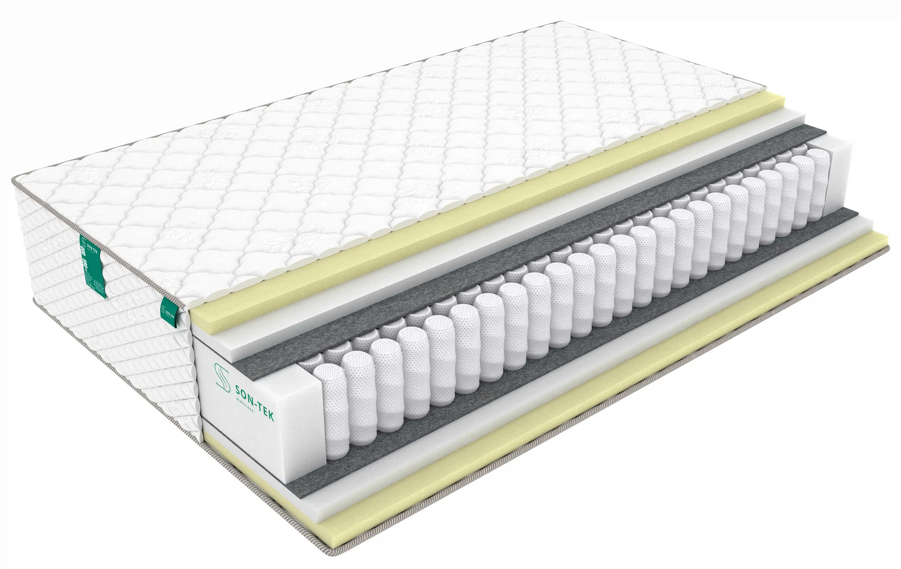 Изображение товара Матрас Sleeptek PremierBIG MemoFoam 90x190 см с независимым пружинным блоком