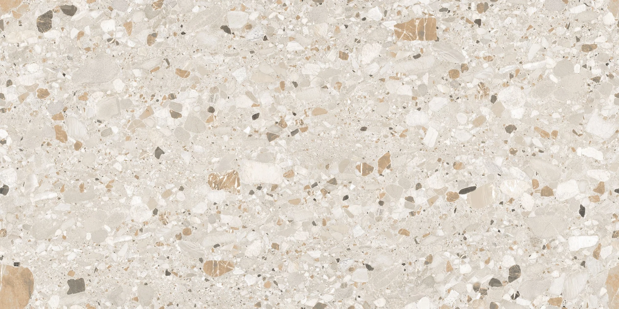 Изображение товара Керамогранит Terazzo Crema Carving 60x120 от Realistik