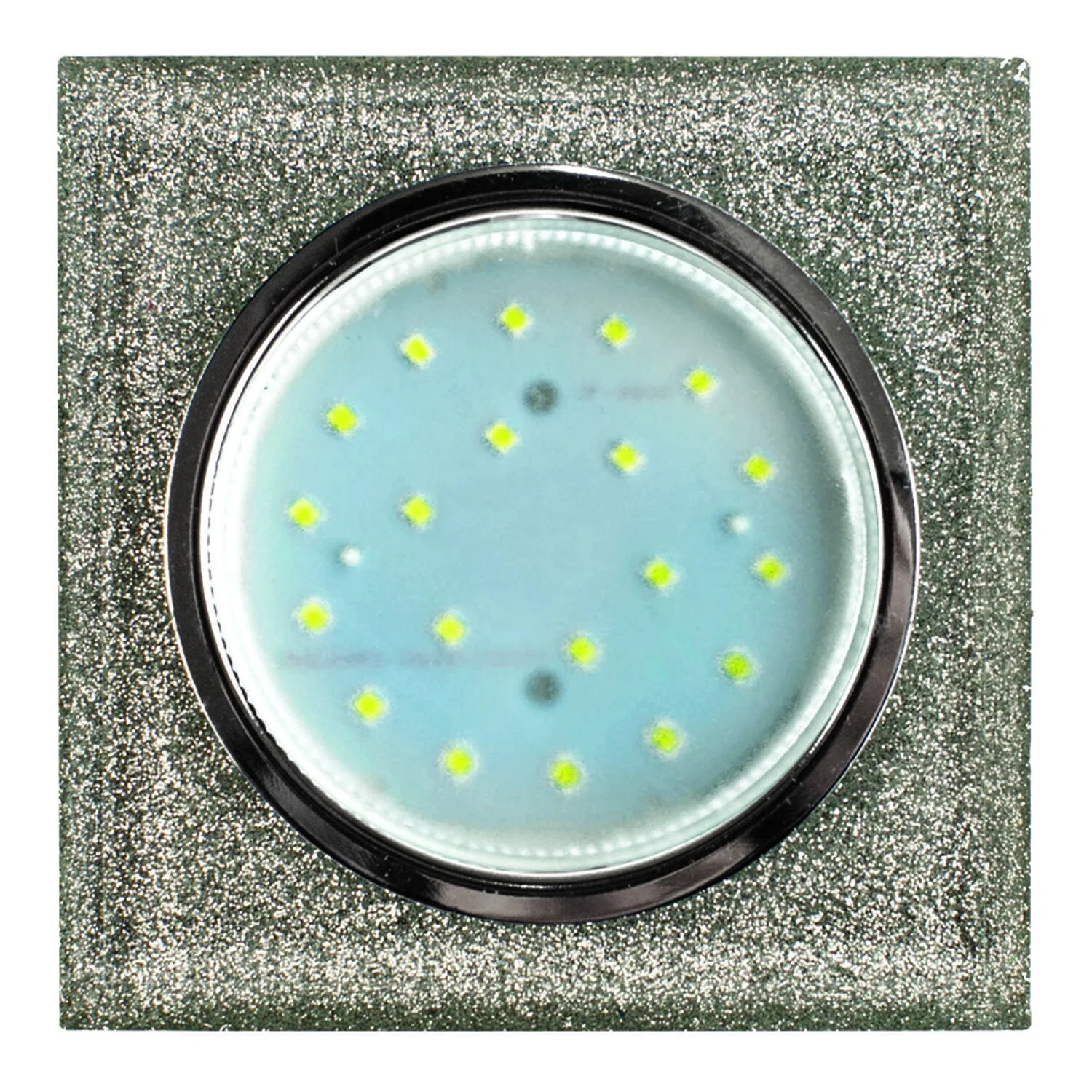 Изображение товара Встраиваемый светильник Ecola GX53 H4 LD5311 Glass квадратный скошенный край хром