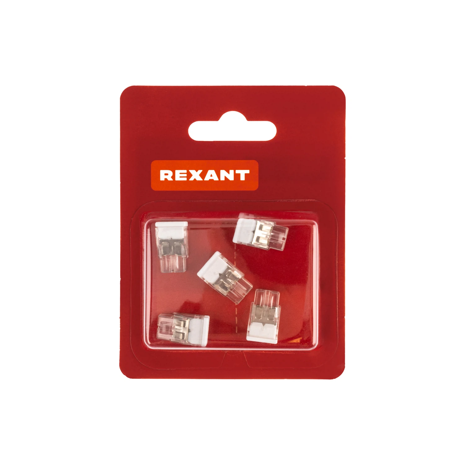 Изображение товара Экспресс-клемма REXANT СМК 2273-202, 2-проводная 0.5-2.5 мм², блистер (5 шт./уп.)