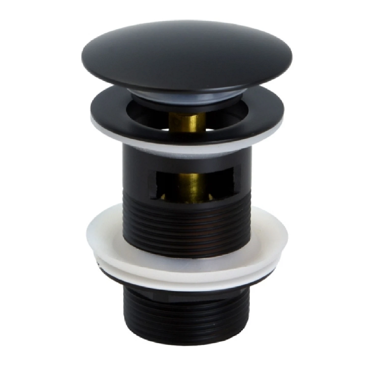 Изображение товара Донный клапан Bronze de Luxe SCANDI 21971B — черный, 5/4", Италия