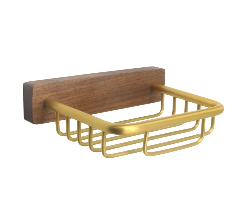 Изображение товара Мыльница Bronze de Luxe FOREST 10703G, матовое золото