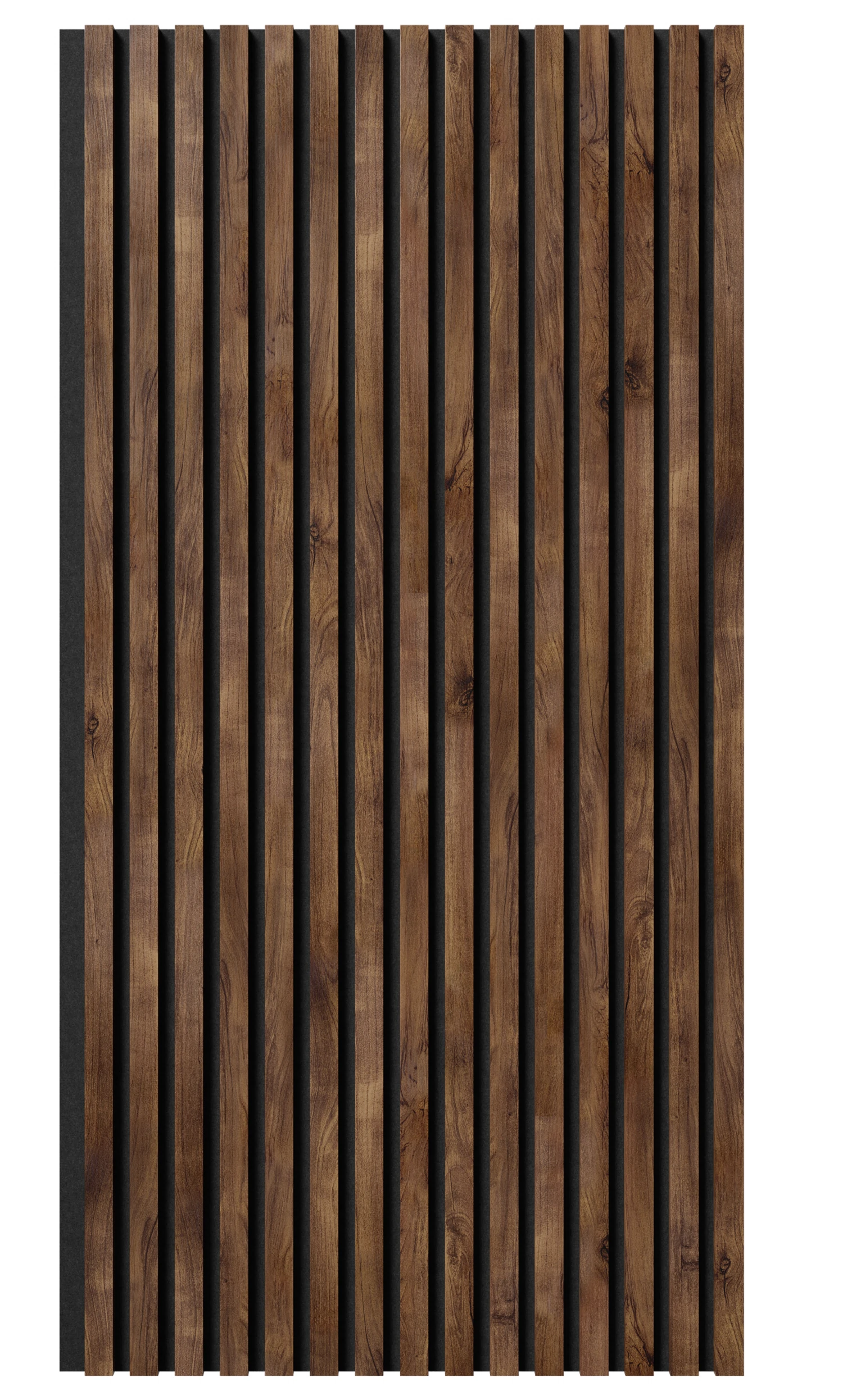 Изображение товара Комплект акустических панелей, Cosca Decor, черн. войлок, 1200х600х19мм, МДФ дуб стар. натур.(10 шт)