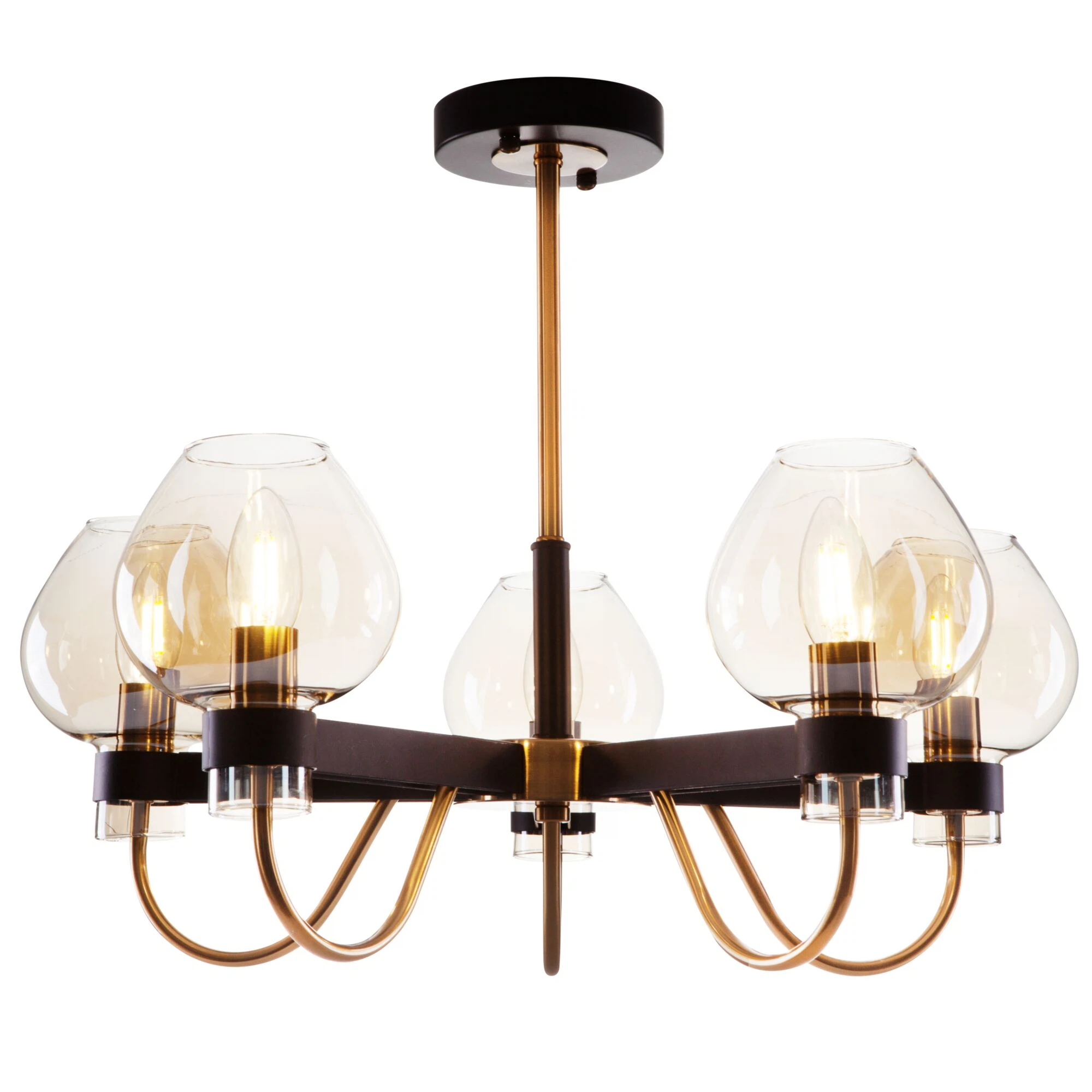 Изображение товара Люстра подвесная Freya Tara FR5028PL-05B Е14 5 ламп, 60Вт, IP20 черная