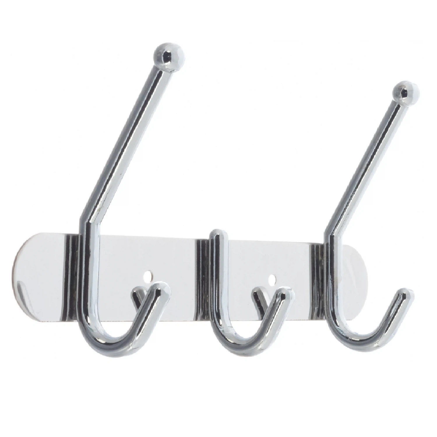 Изображение товара Haiba HB201-3 планка с крючками хром 1050 мм