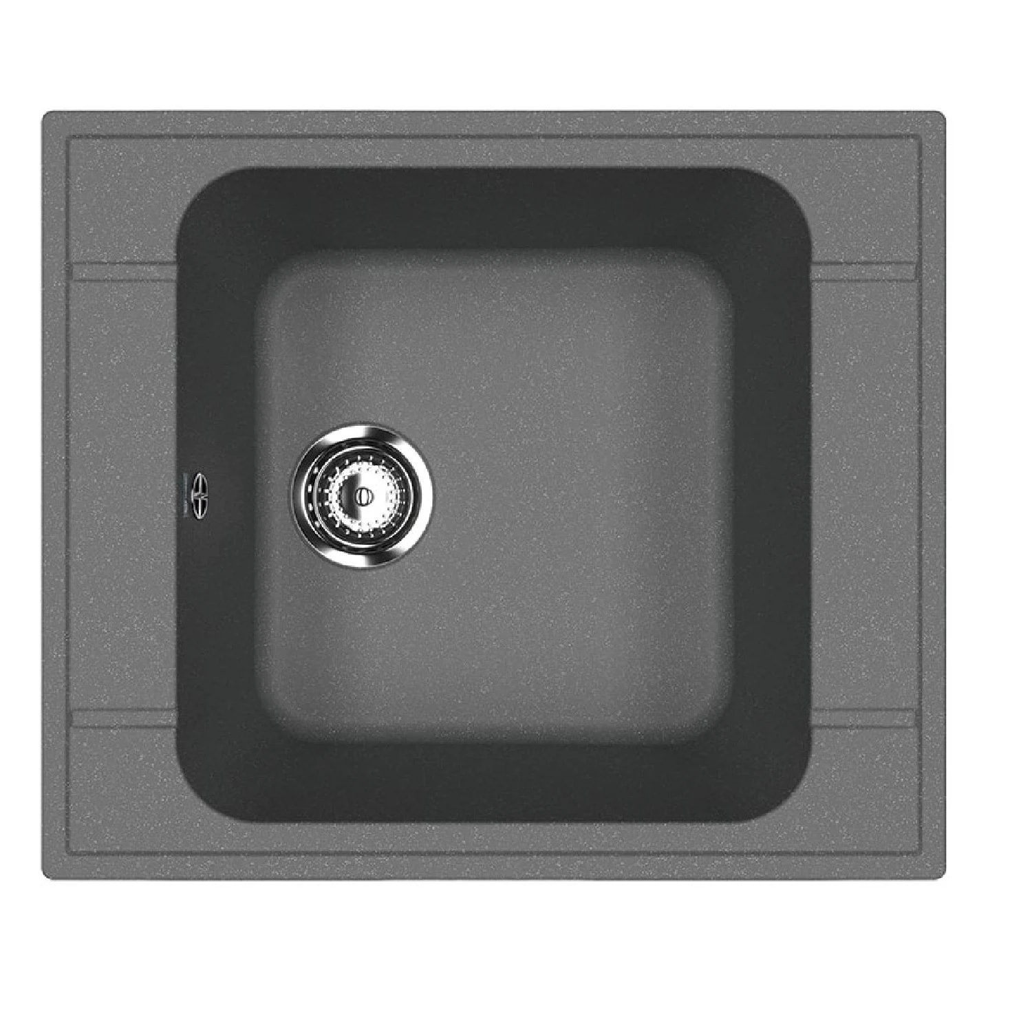 Изображение товара Кухонная мойка Ulgran U-604-343, антрацит, искусственный мрамор