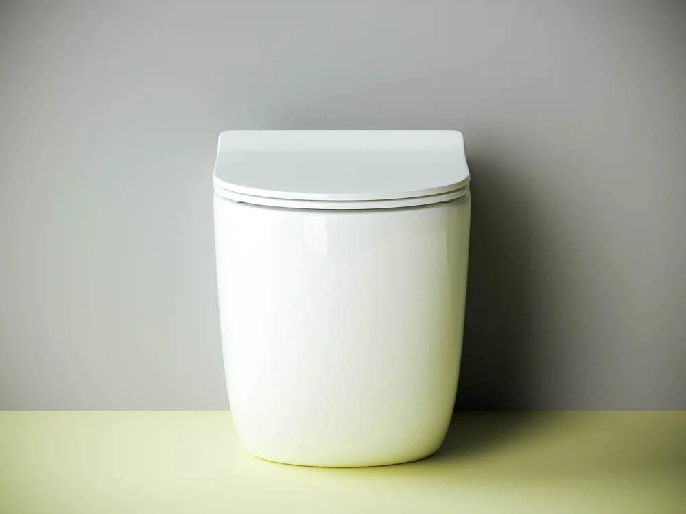 Изображение товара Напольный безободковый унитаз Metropol Rimless с функцией плавного закрытия