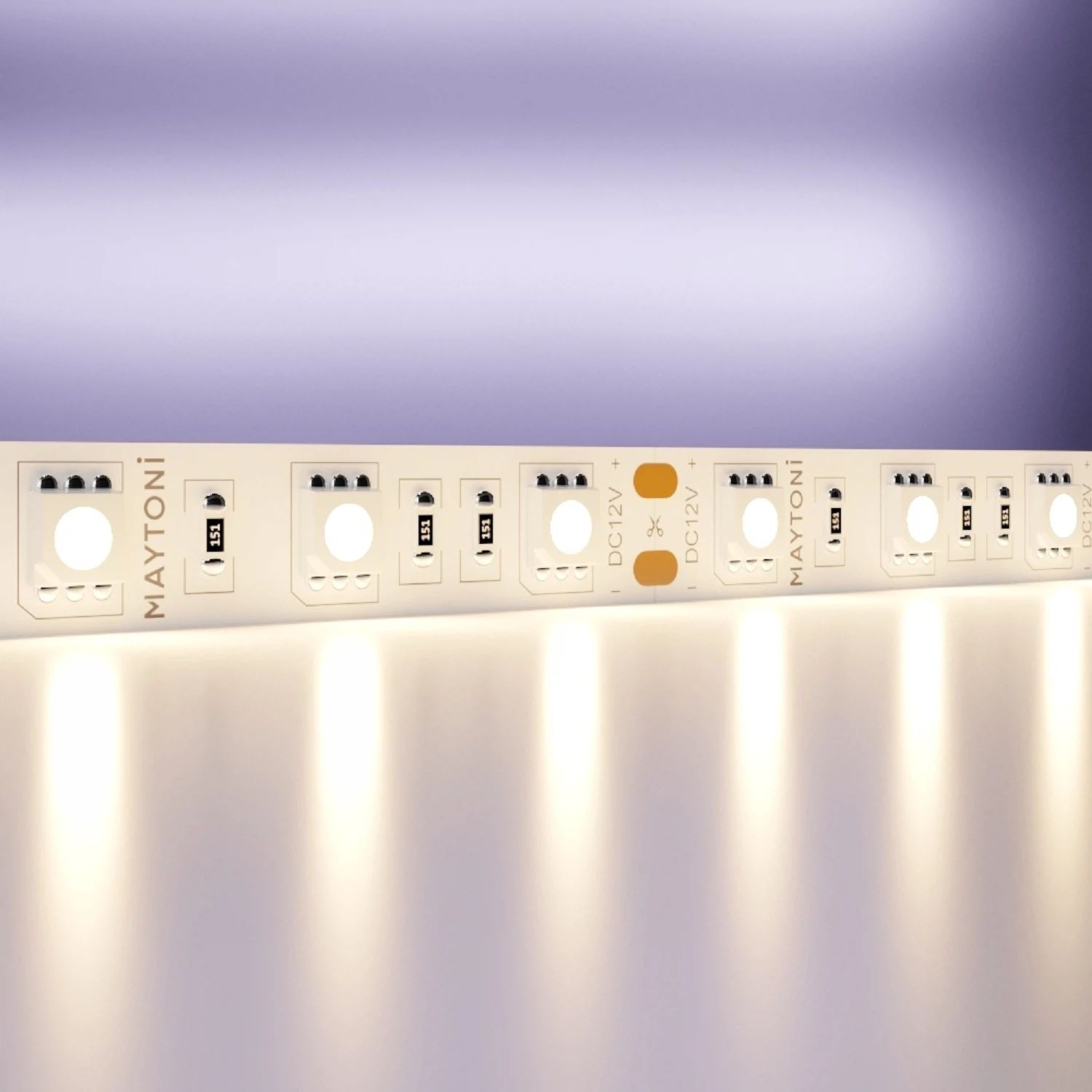 Изображение товара Светодиодная лента Maytoni Led Strip 12В 5050 14,4Вт/м 3000K, 5м, IP20