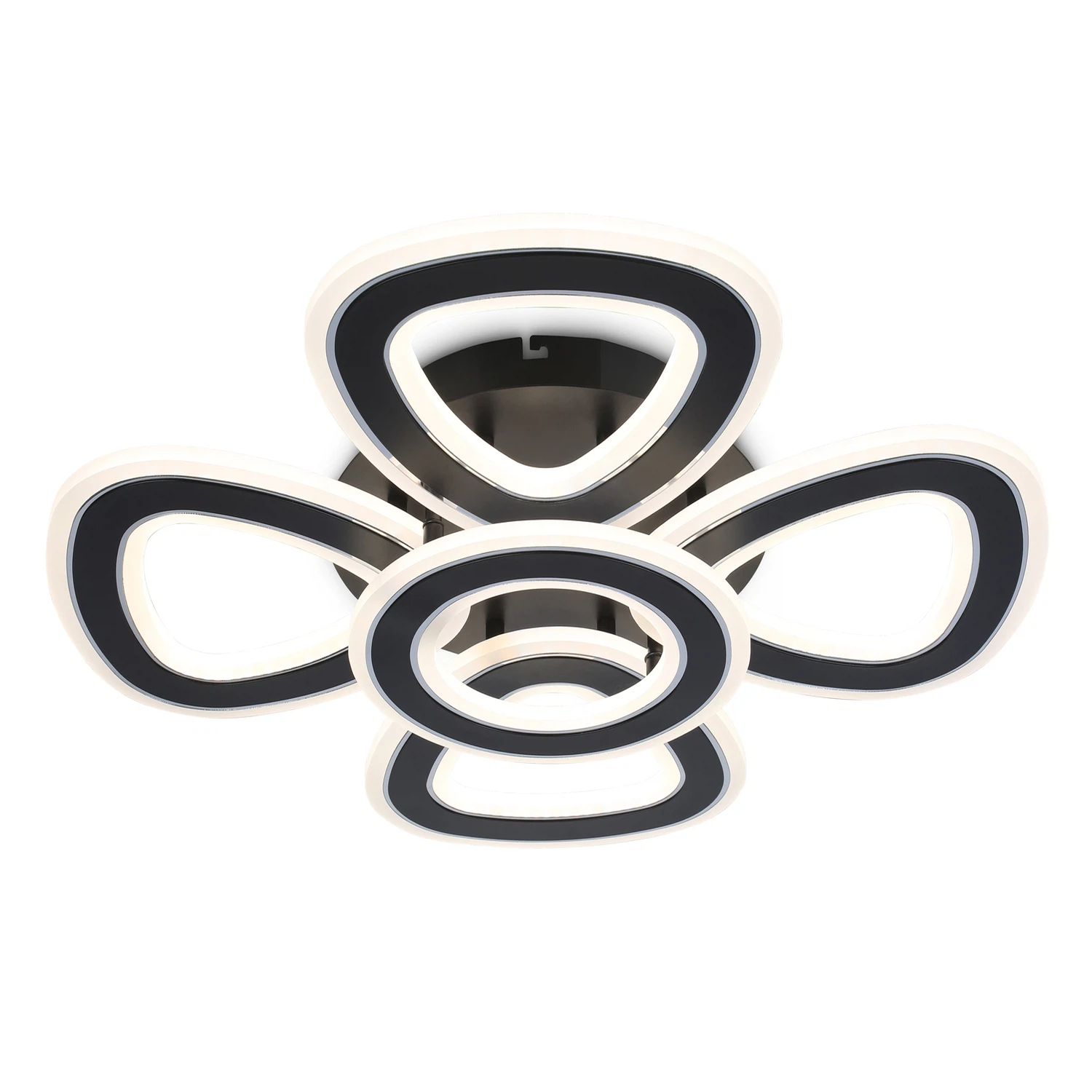 Изображение товара Потолочный светодиодный светильник с пультом Ambrella light FA8926 черный хром 163W