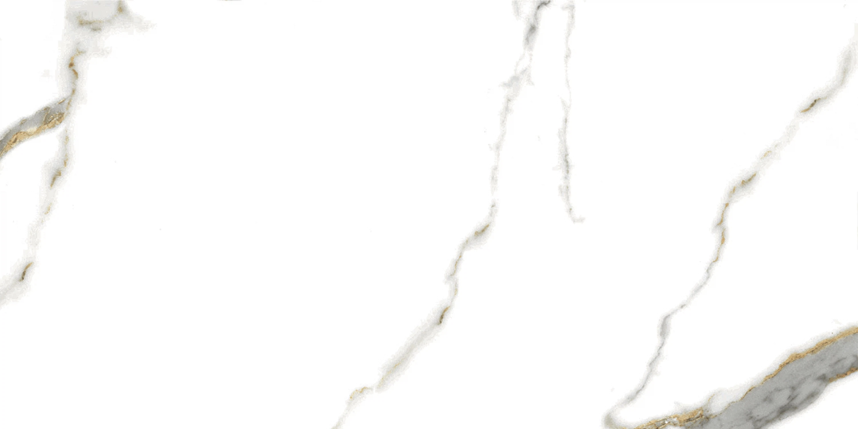 Изображение товара Керамогранит Laparet Golden White Statuario 60x120 глянцевый мраморный белый