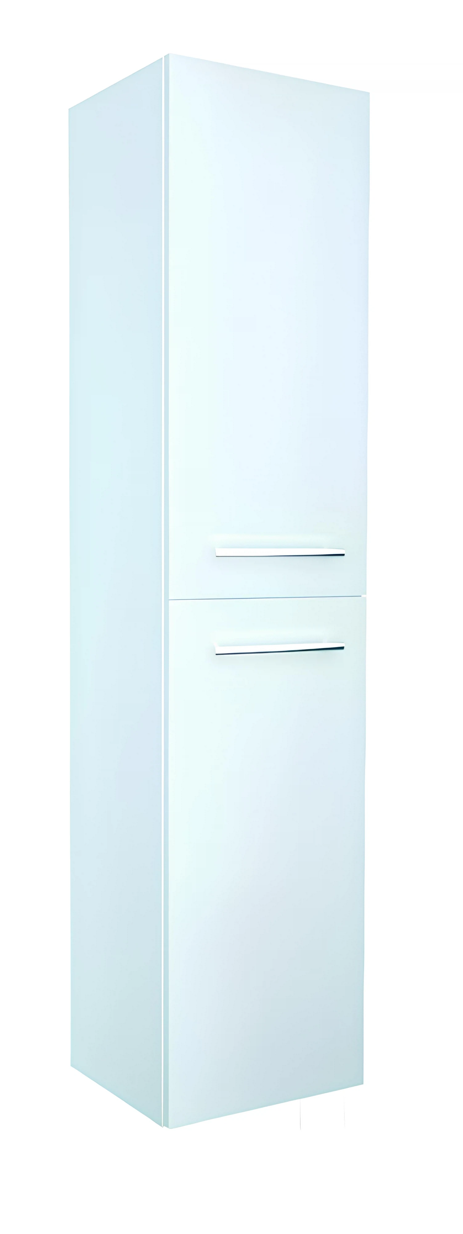 Изображение товара Пенал в ванную 1Marka Соната 35см подвесной с бельевой корзиной , цвет Белый глянец, Левый У78472