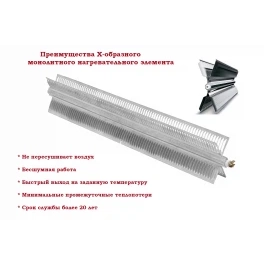 Конвекционный обогреватель NeoClima AURA-1500W 1,5 кВт  белый