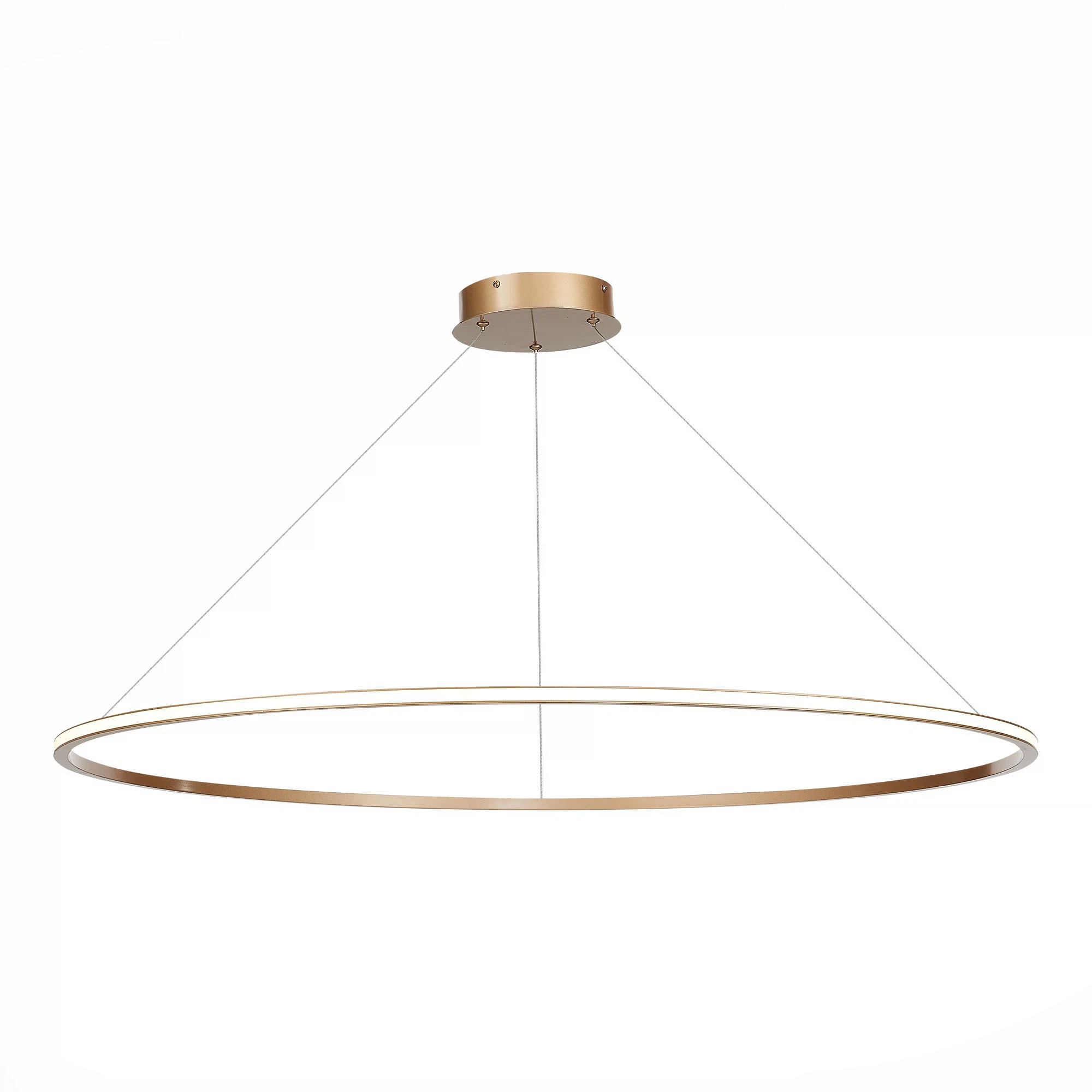 Изображение товара ST604.243.57 Светильник подвесной ST-Luce Золотистый/Белый LED 1*57W 4000K