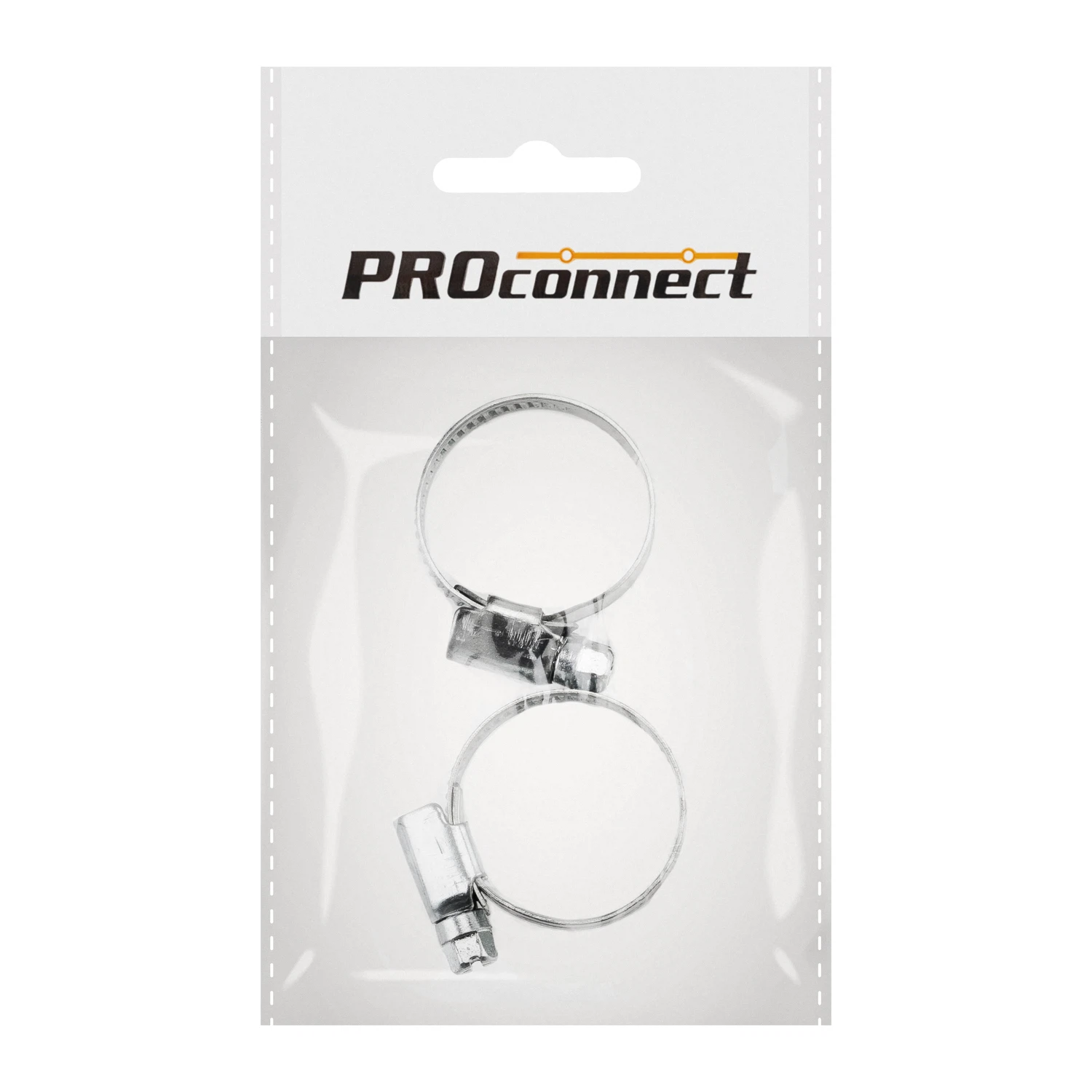 Изображение товара Хомут червячный 20-32 2 шт прочный и универсальный крепеж для труб