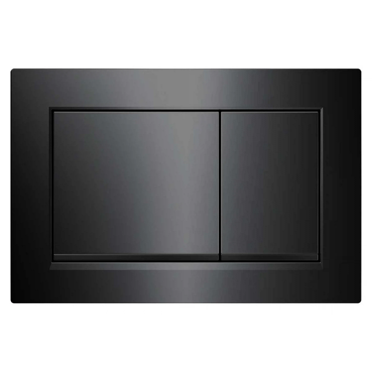 Изображение товара Кнопка смыва Vincea VFP-001MB, матовый черный, с двумя клавишами, Италия