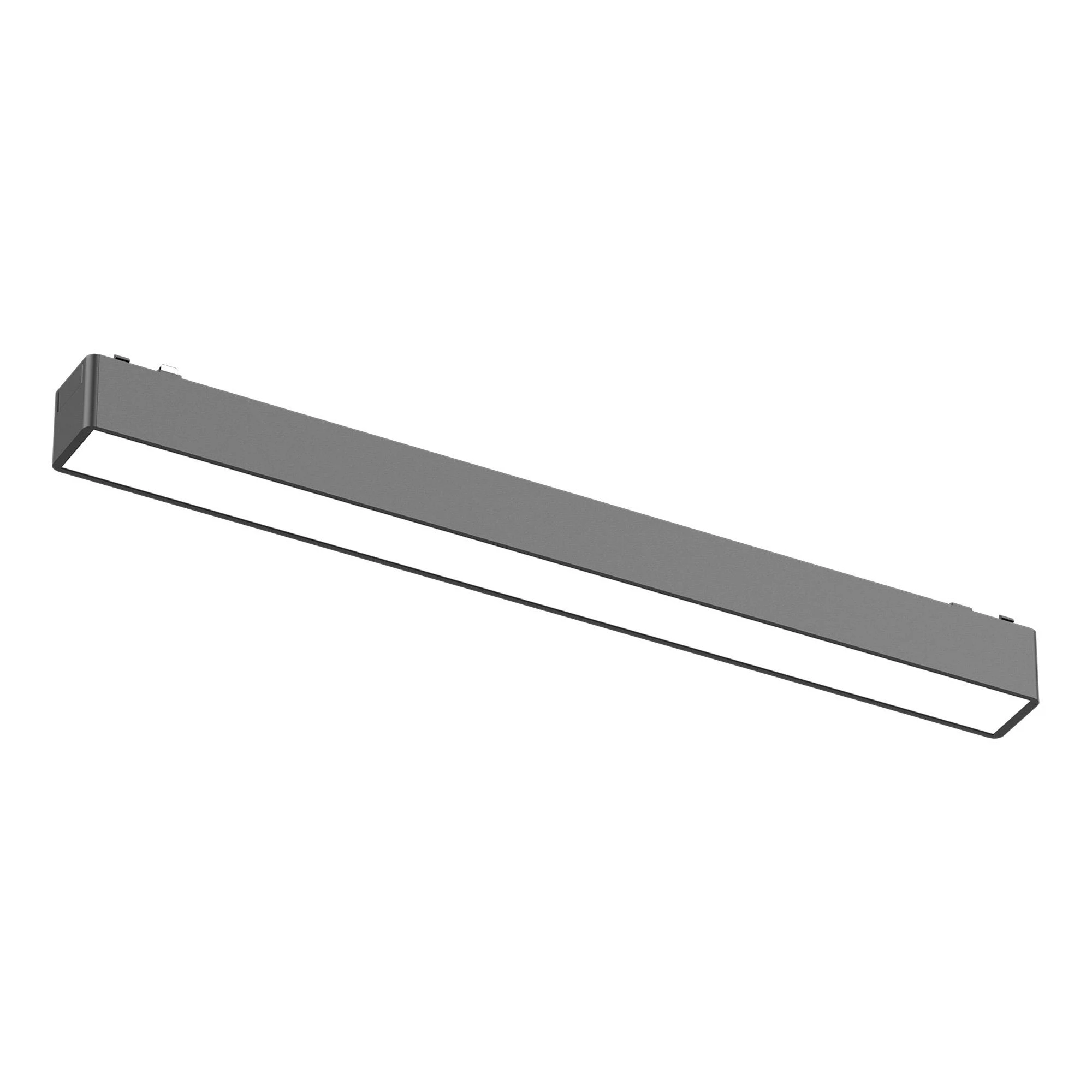 Изображение товара Магнитный трековый светильник Черный LED 1*10W 3000K 530Lm Ra>90 IP20 L315xW26xH24 48V ST674.436.15