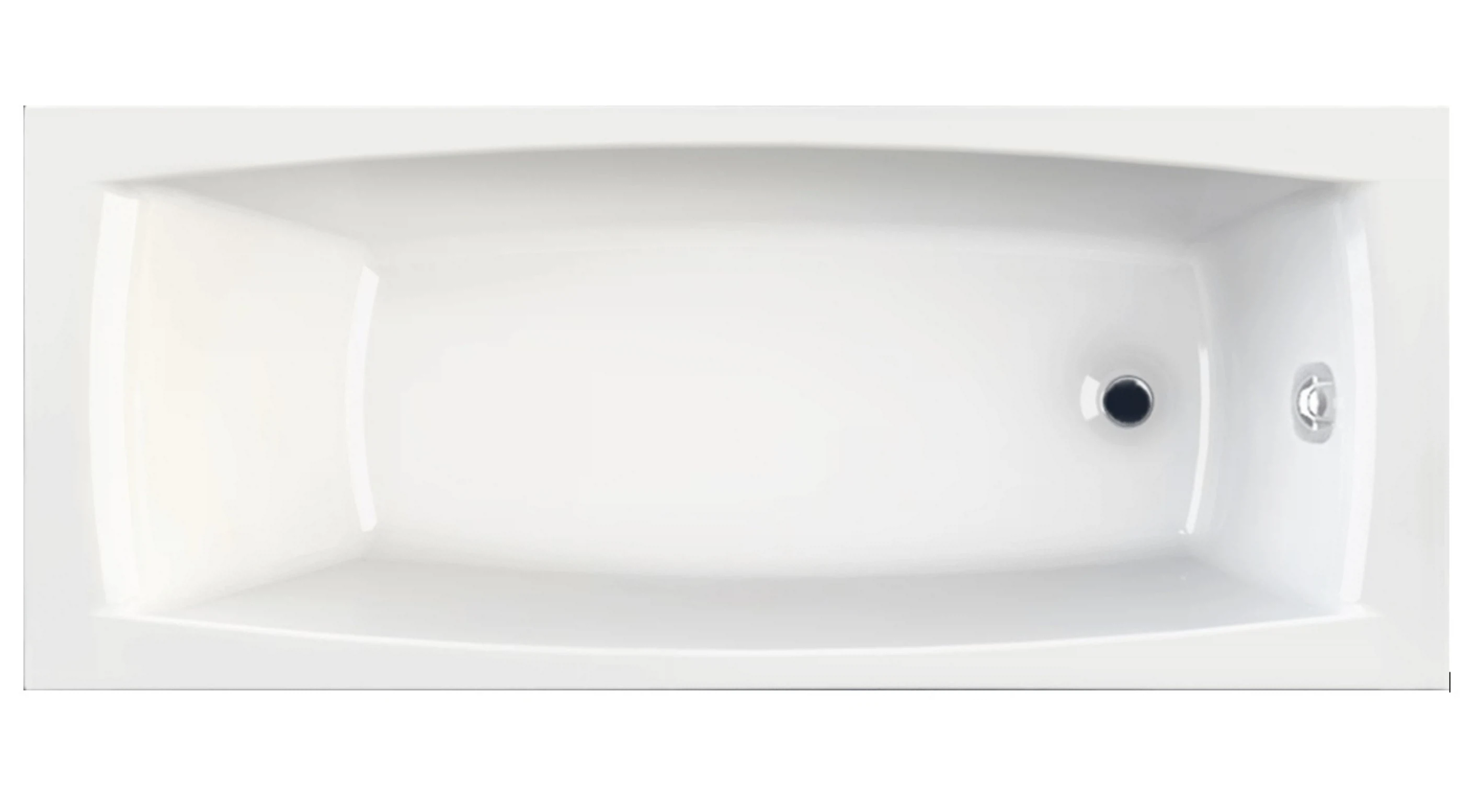 Изображение товара Ванна акриловая Alcora Rest 170х70 б/н, белый