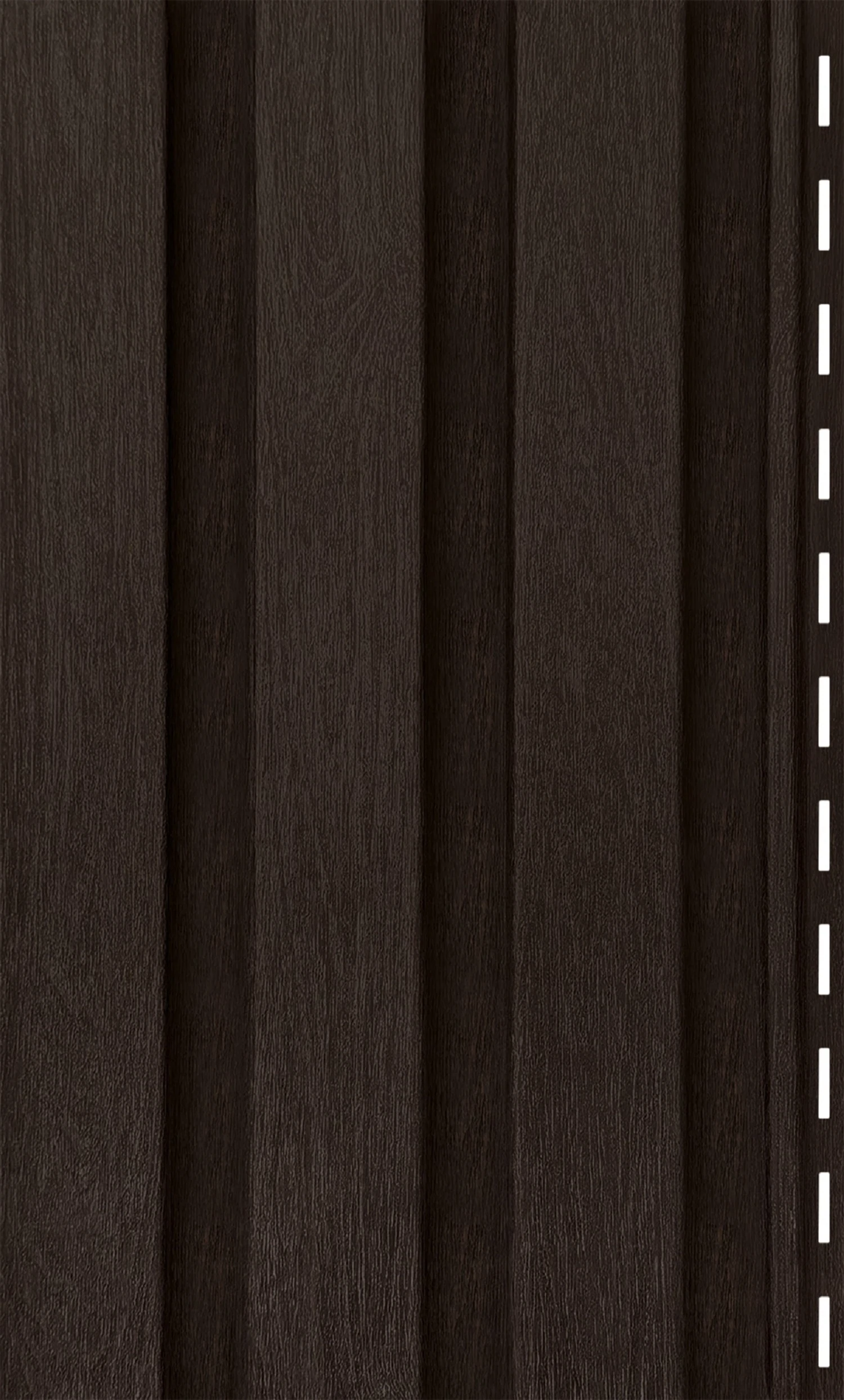 Изображение товара Сайдинг Timberblock Рейка фасадная Орех тёмный 3м Виниловый для наружных работ