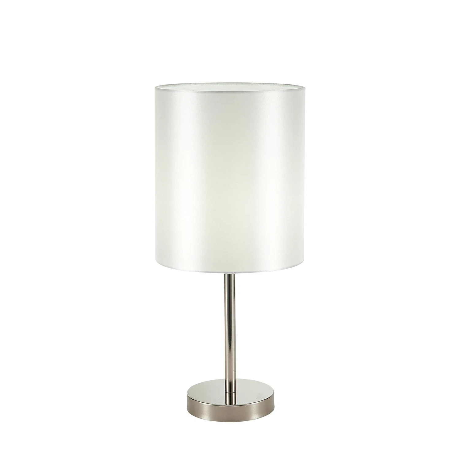 Изображение товара Настольный светильник NOIA с цоколем Е14 и цилиндрическим абажуром белого цвета