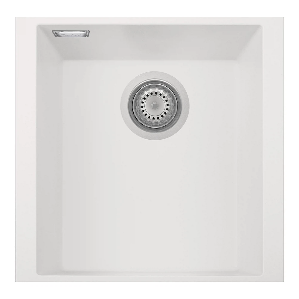 Изображение товара Кухонная мойка Rivelato STRIA SR-4134, белый, кварц