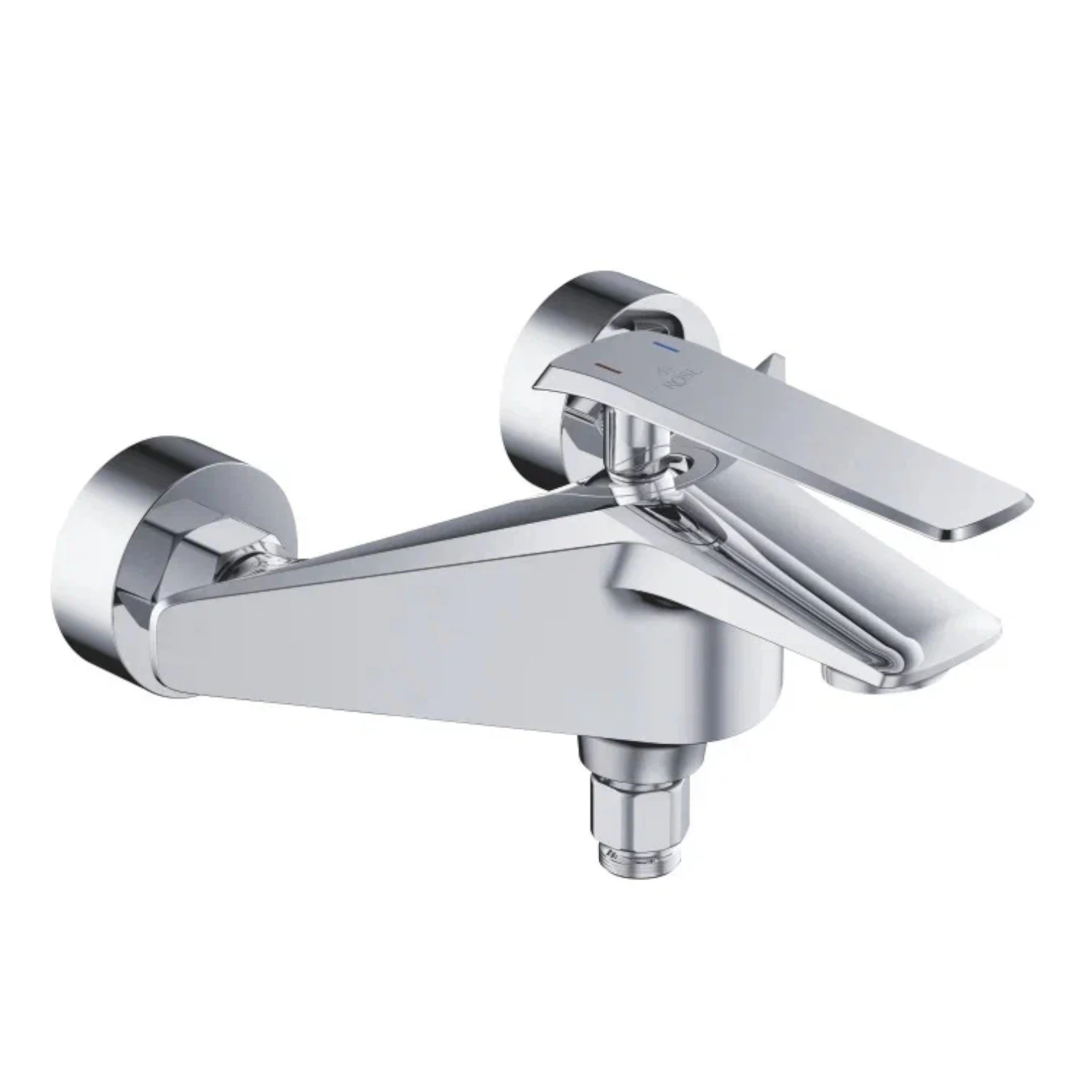 Изображение товара Смеситель Rose R1302 для ванны, хром, рычажный, латунь, 18,3 см