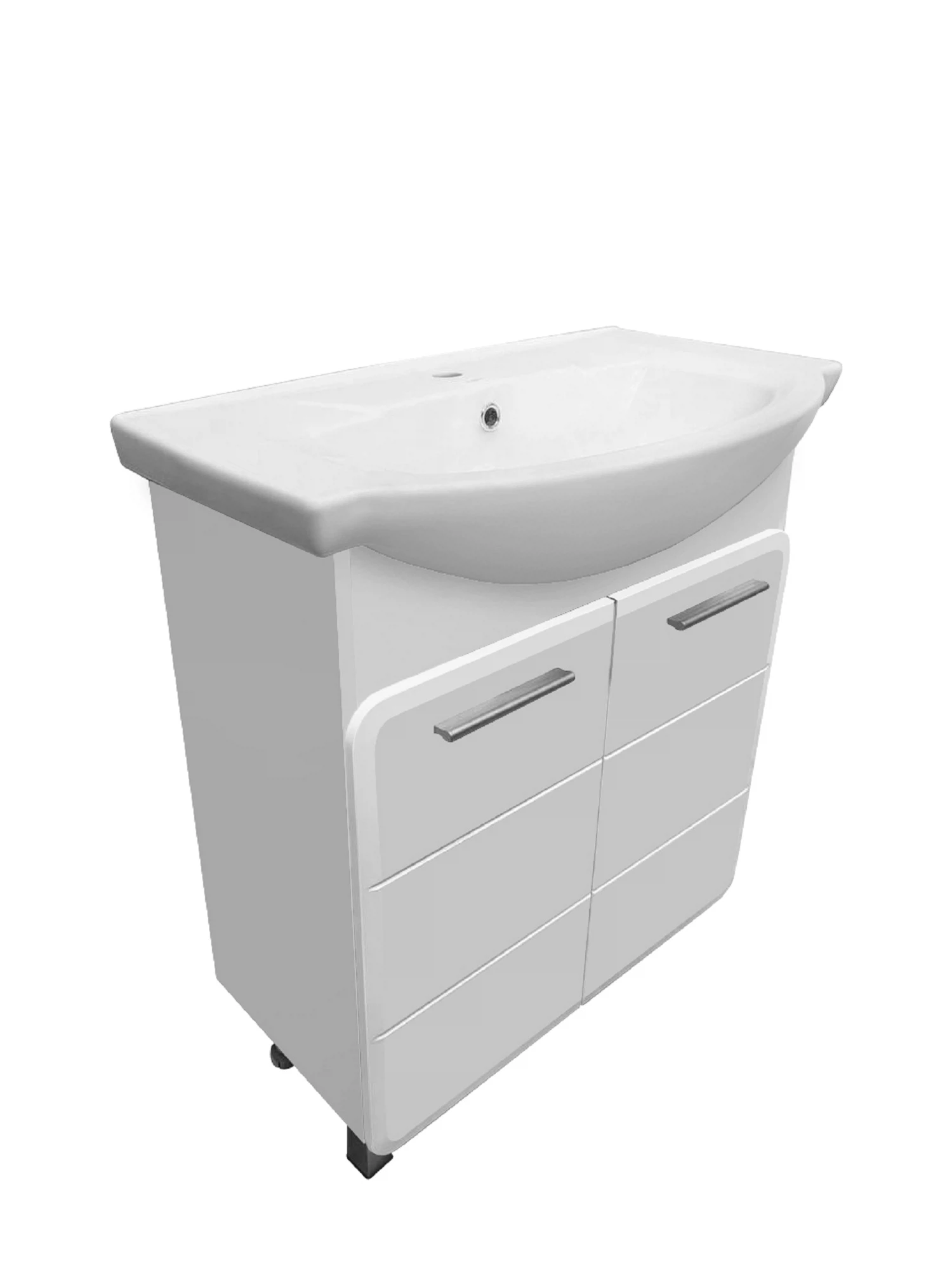 Изображение товара Тумба Runo Эрика 75 под умывальник Элеганс 75