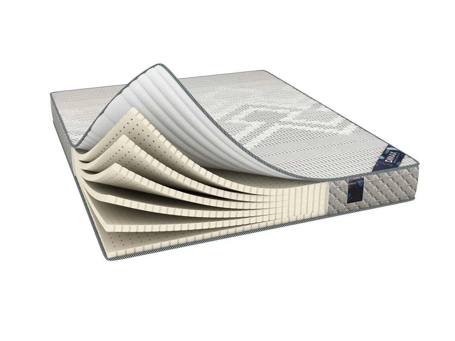 Изображение товара Мягкий натуральный латексный беспружинный матрас Димакс Онли Софт 80x200