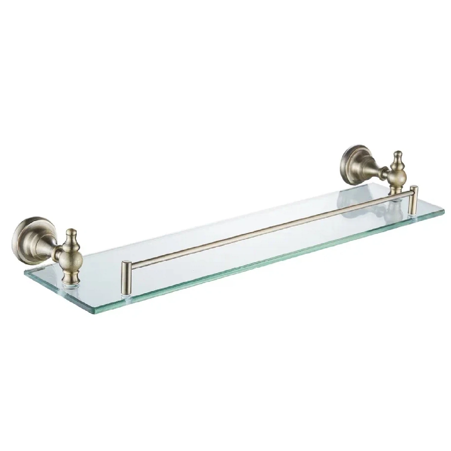 Изображение товара Полка Rose RG1119Q бронза - настенная из стекла, 52, 8x14, 1x6, 5 см