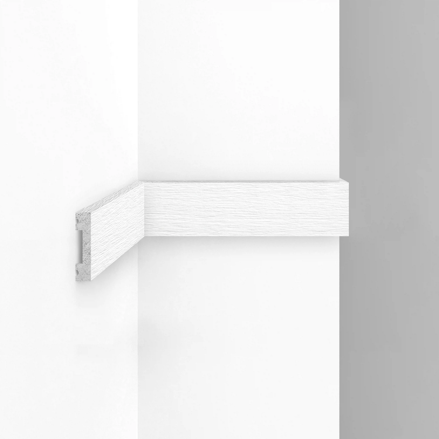 Изображение товара Декоративный молдинг Decomaster D162-70 41х10 мм для стен потолков и дверей