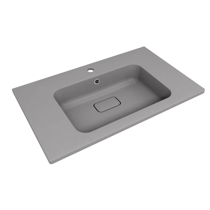 Изображение товара Раковина Florentina Палермо 80 см 10.230.00800.307, серый шёлк