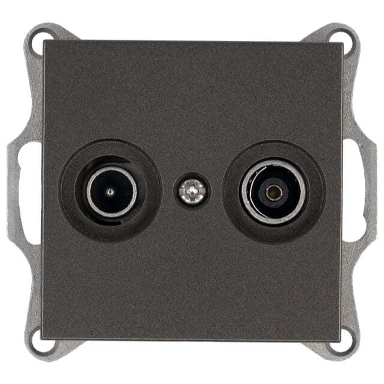 Изображение товара Розетка TV+FM оконечная Jasmart G Мокко