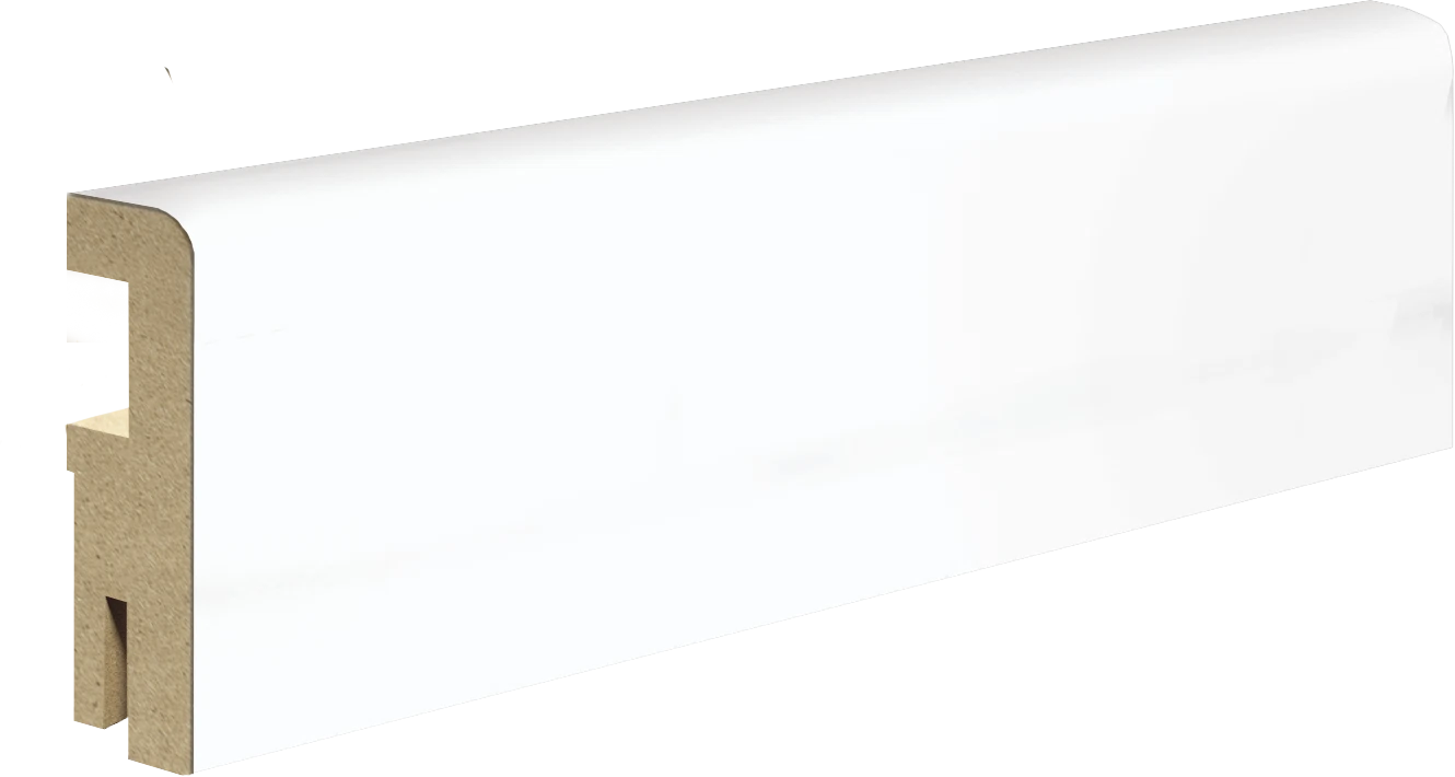 Изображение товара Плинтус эмаль Белый 70х16х2100 мм для отделки помещений от Velldoris