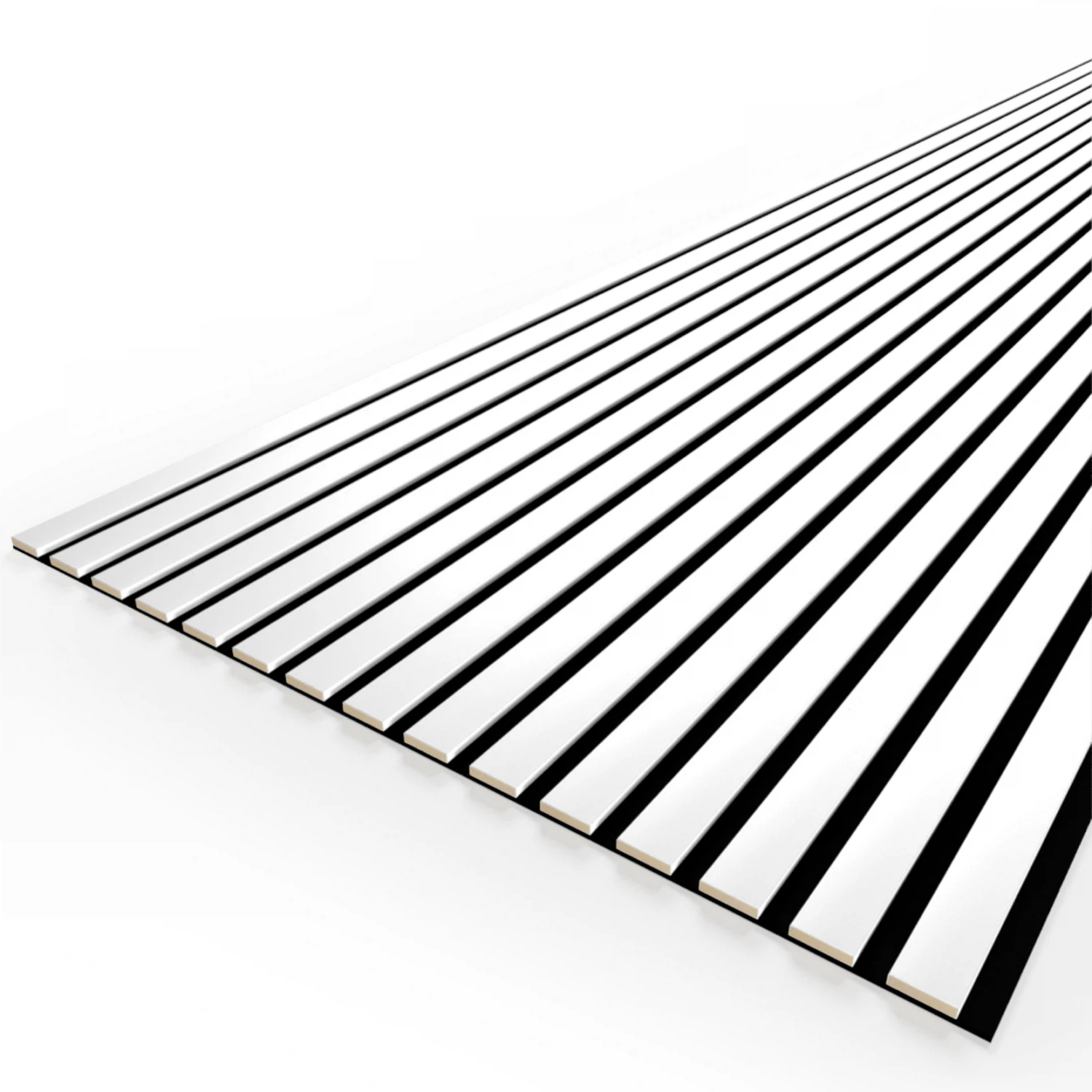 Изображение товара Акустическая панель Stella Comfort Белая 2780x600x9 мм для звукоизоляции интерьера