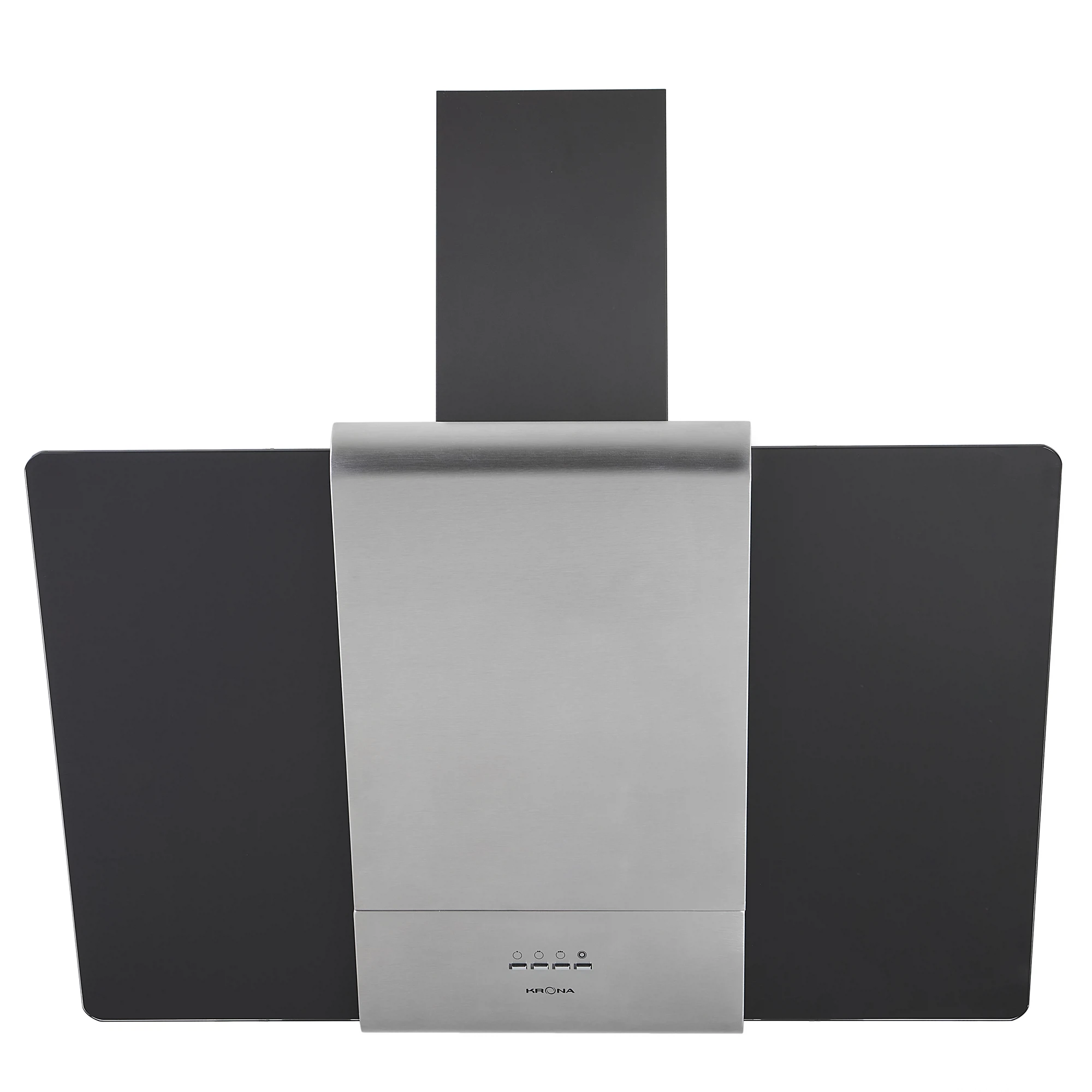 Изображение товара Вытяжка кухонная KRONA TALLI 900 inox/black glass 3P  черн/нерж. 90см
