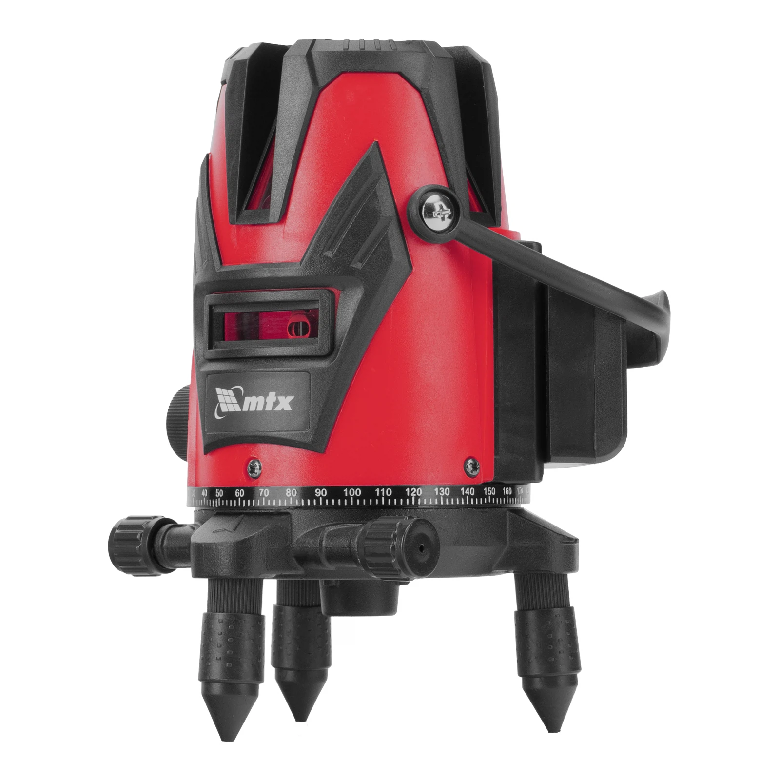 Изображение товара Лазерный уровень MTX MFL RED 30м, 1 горизонтальная и 4 вертикальные линии, штатив 5/8"
