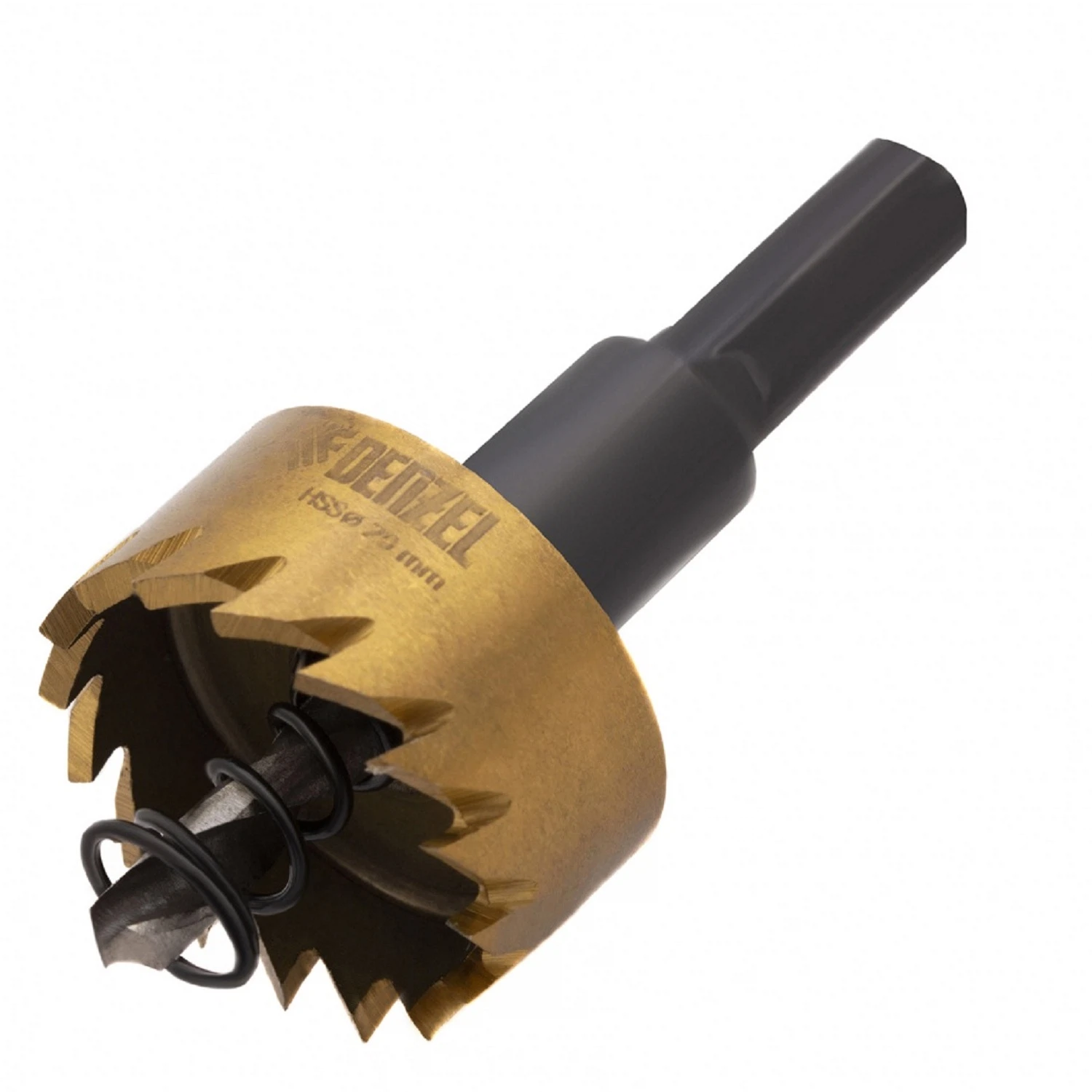 Изображение товара Коронка по металлу HSS, 29 мм, нитридтитановое покрытие, Denzel 724107