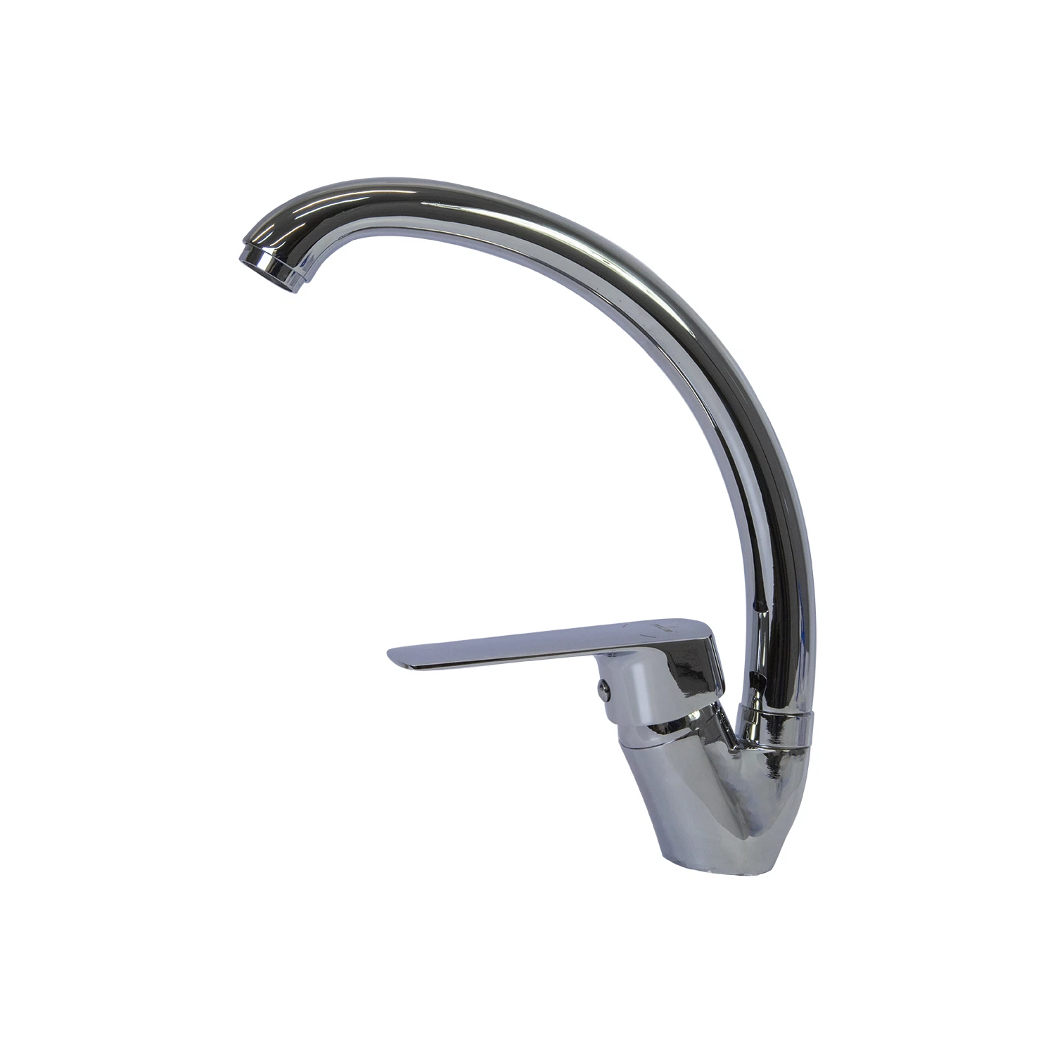 Изображение товара Смеситель для кухни MIXLINE ML15-032 высокий излив хром 4 года гарантия